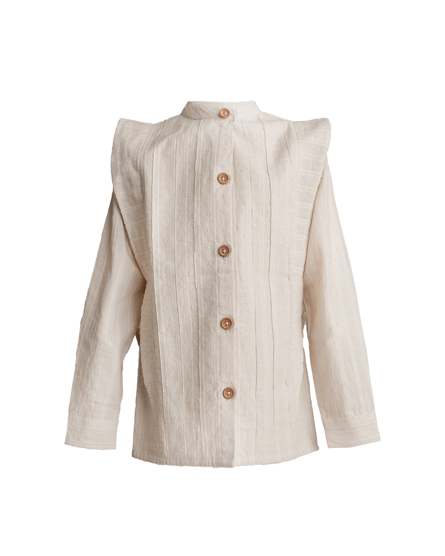 Hanevild Blonde skjorte Blouses Cream