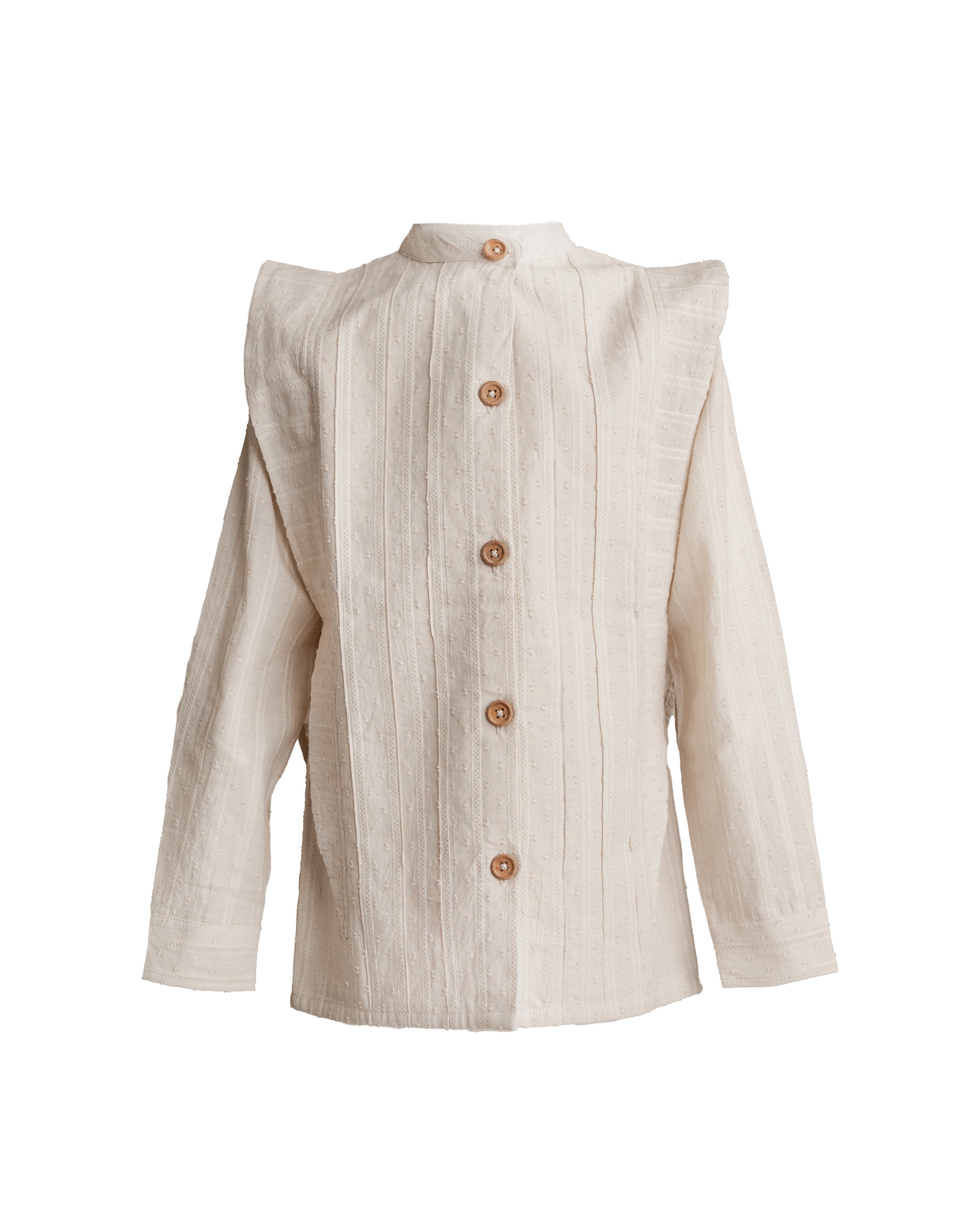 Hanevild Blonde skjorte Blouses Cream