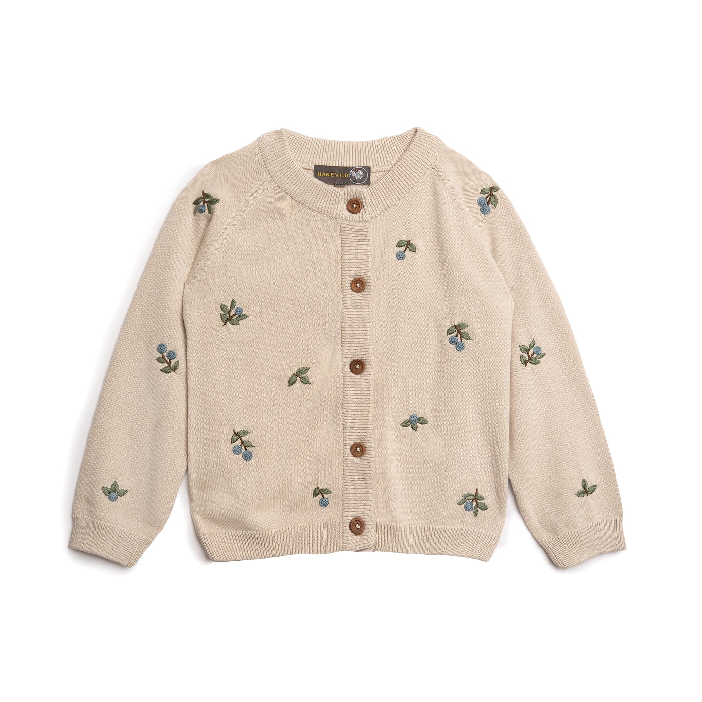 Hanevild Cardigant il børn, emd blåbær Blouses Summer sand