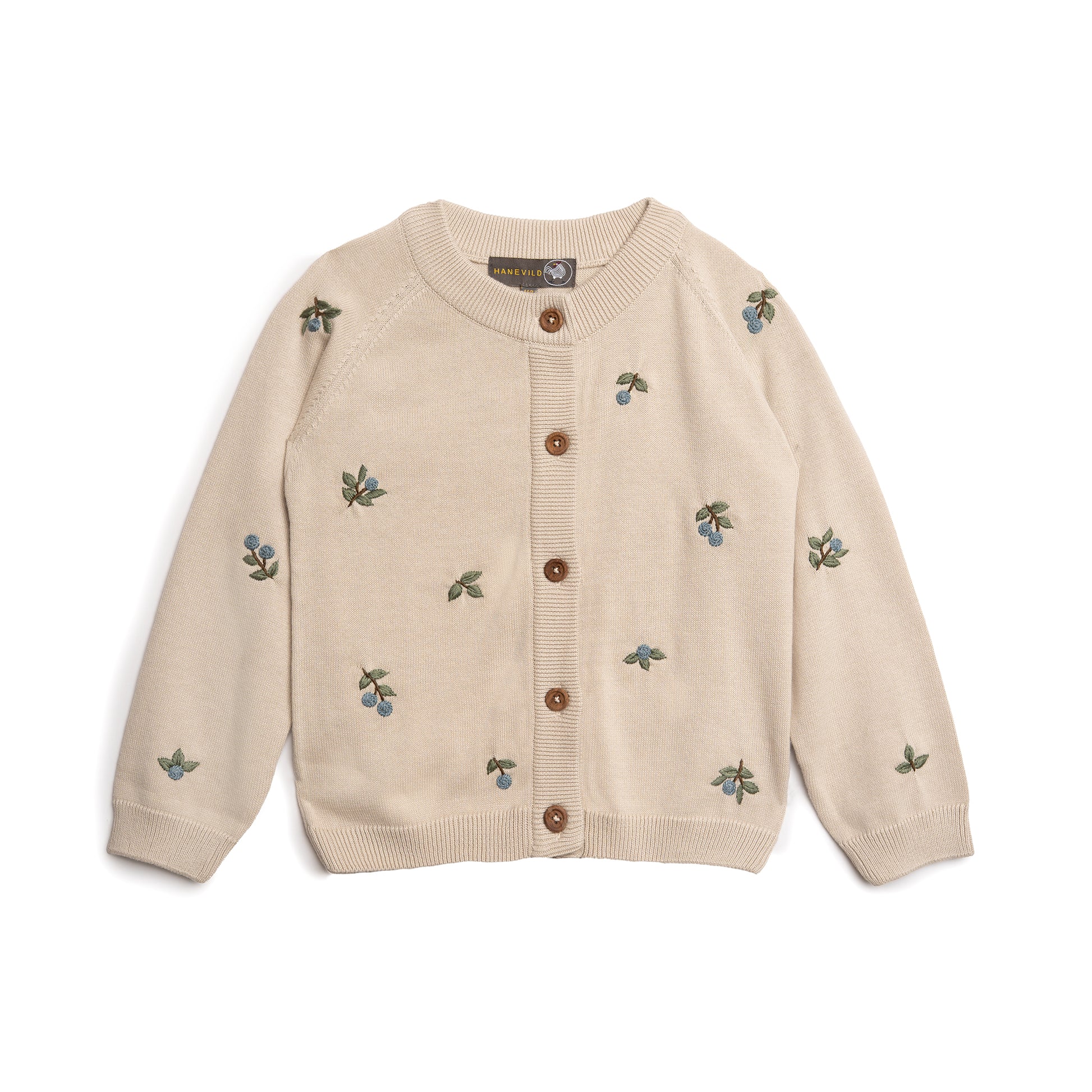 Hanevild Cardigant il børn, emd blåbær Blouses Summer sand