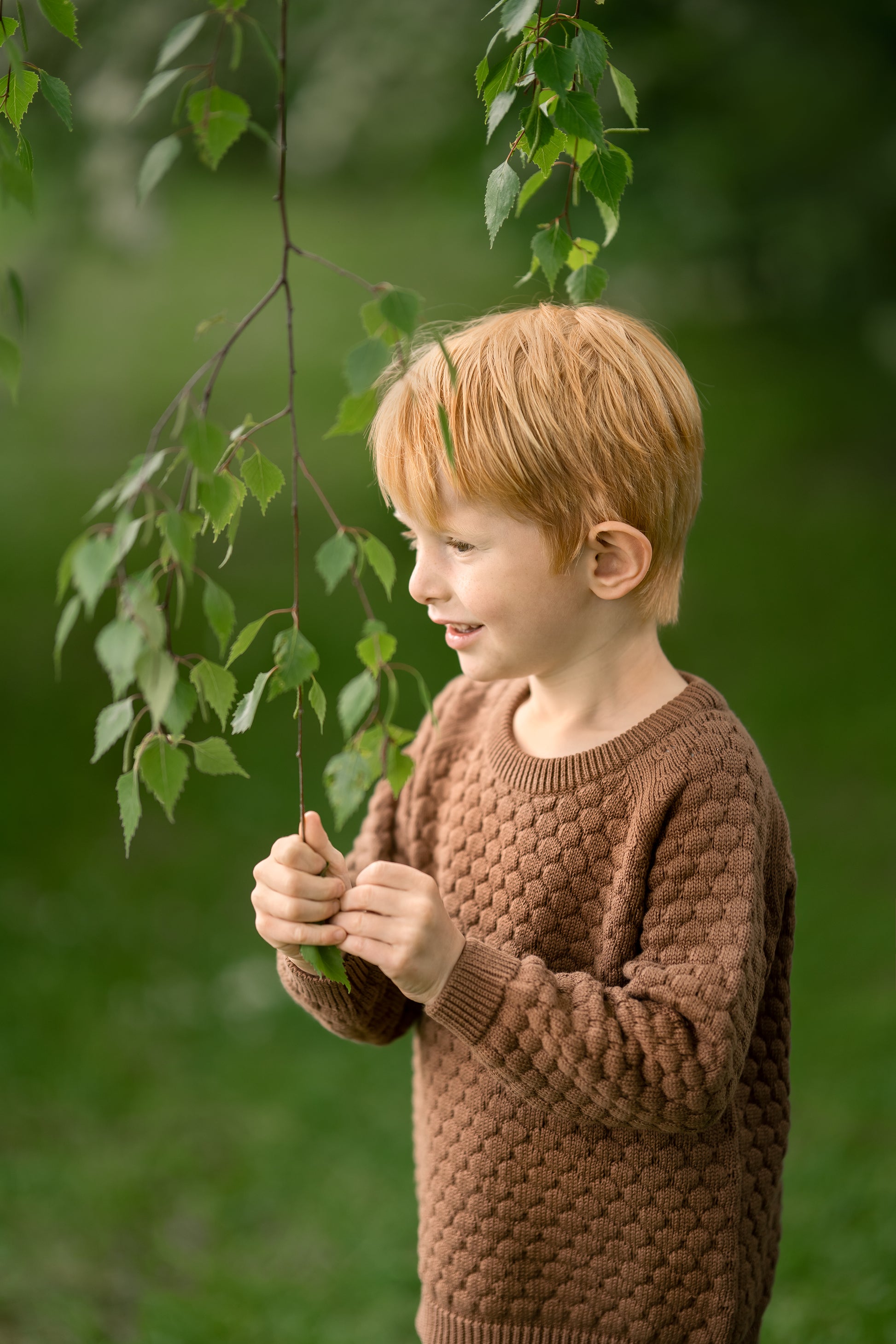 Hanevild Charlie bluse, brun Blouses Brown