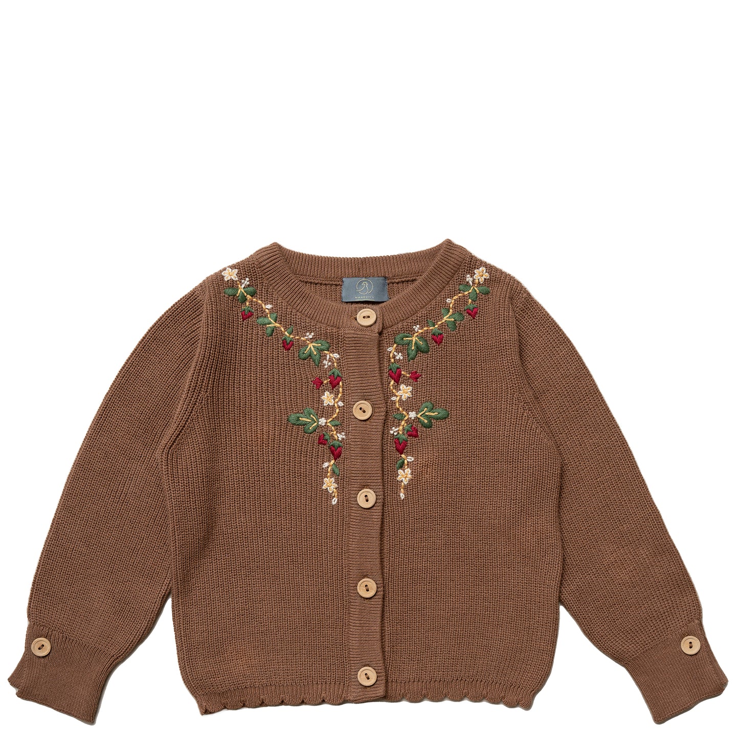 Hanevild Dagmar cardigan 30% Blouses Brown