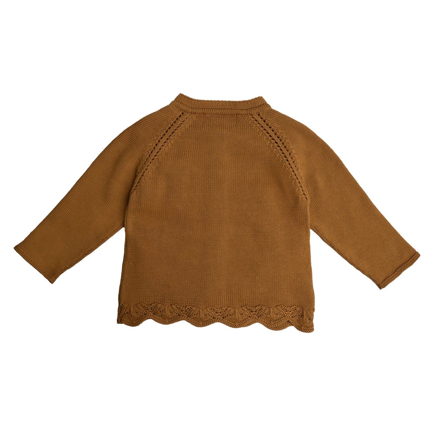 Hanevild Elna cardigan Blouses Golden brown