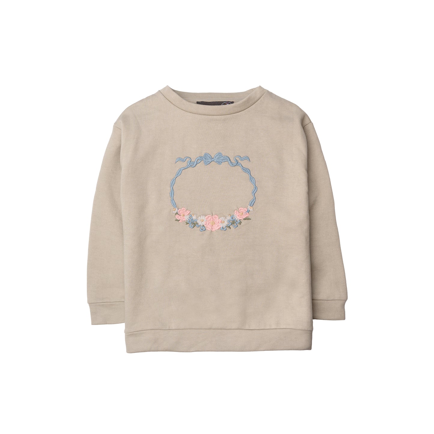 Hanevild Flower sweatshirt Blouses Crockery