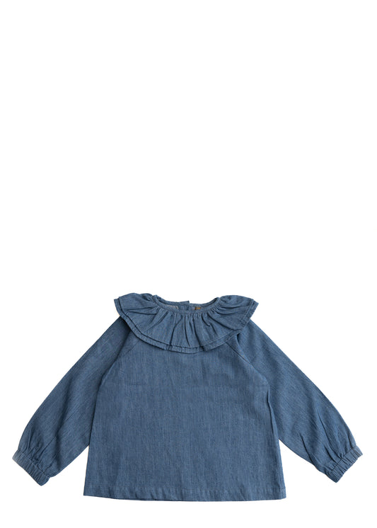 Hanevild Gunda bluse Blouses denim