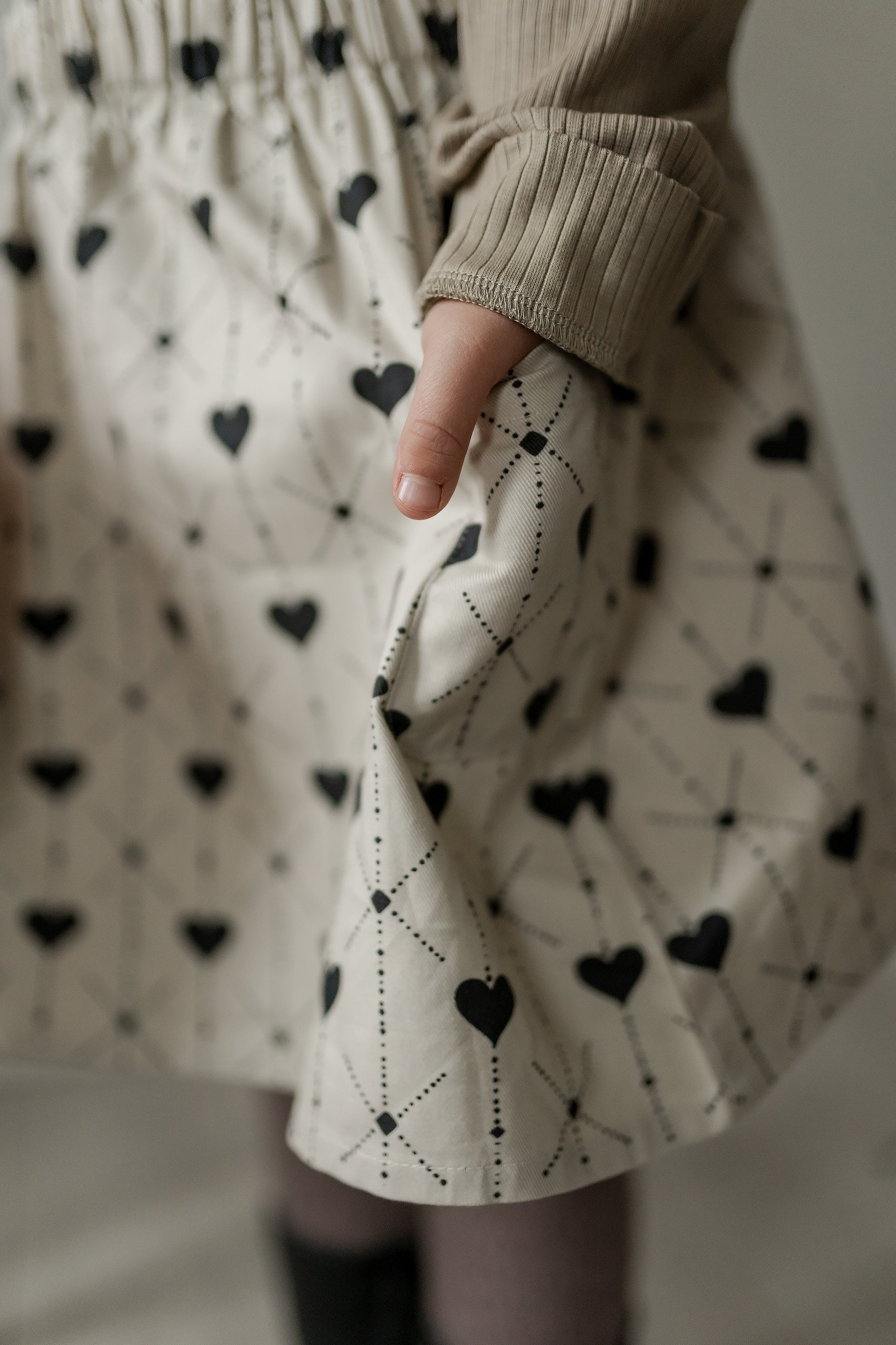Hanevild Hjerte nedeldel Skirts Rainy