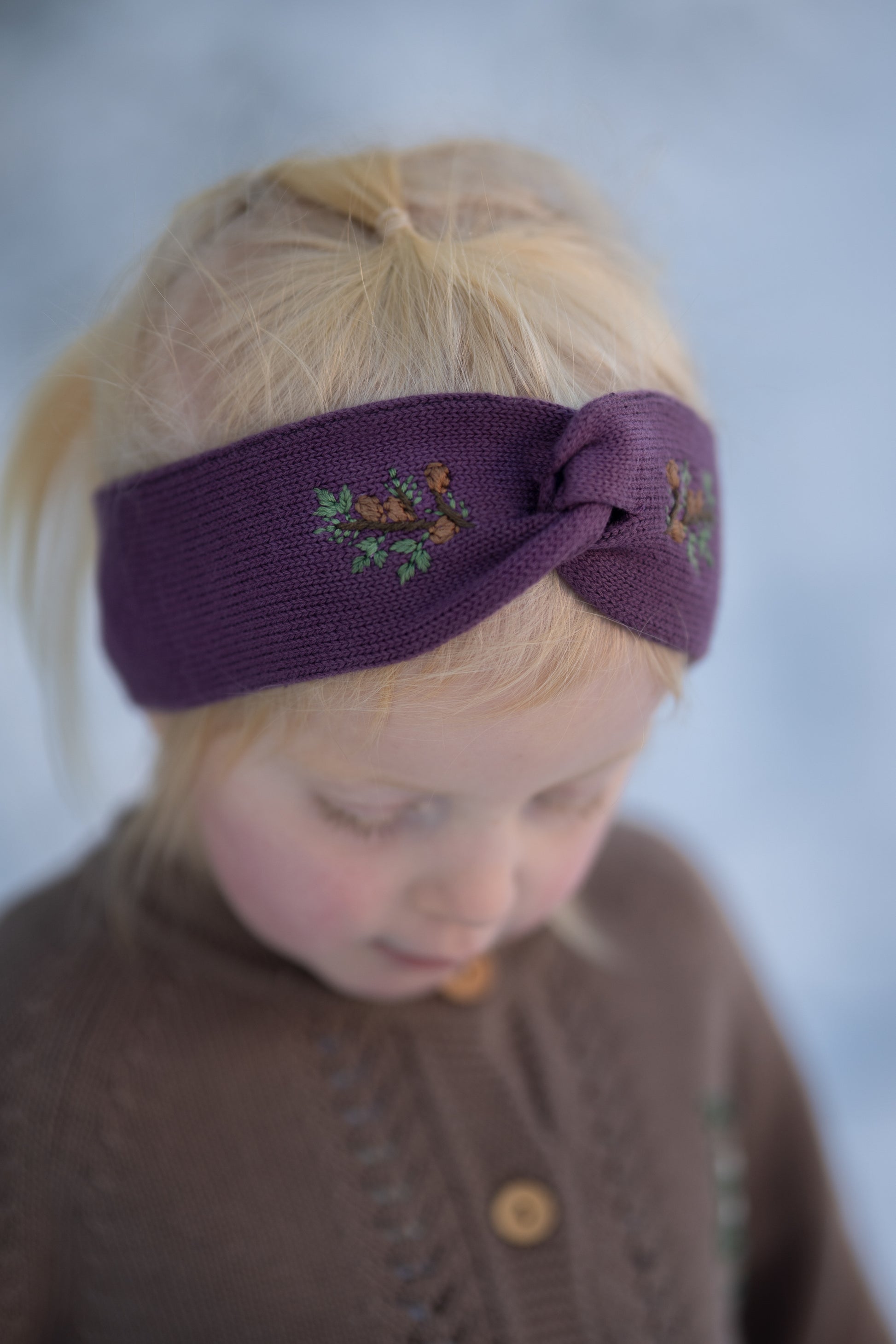 Hanevild Inge pandebånd Accessories Prune purple