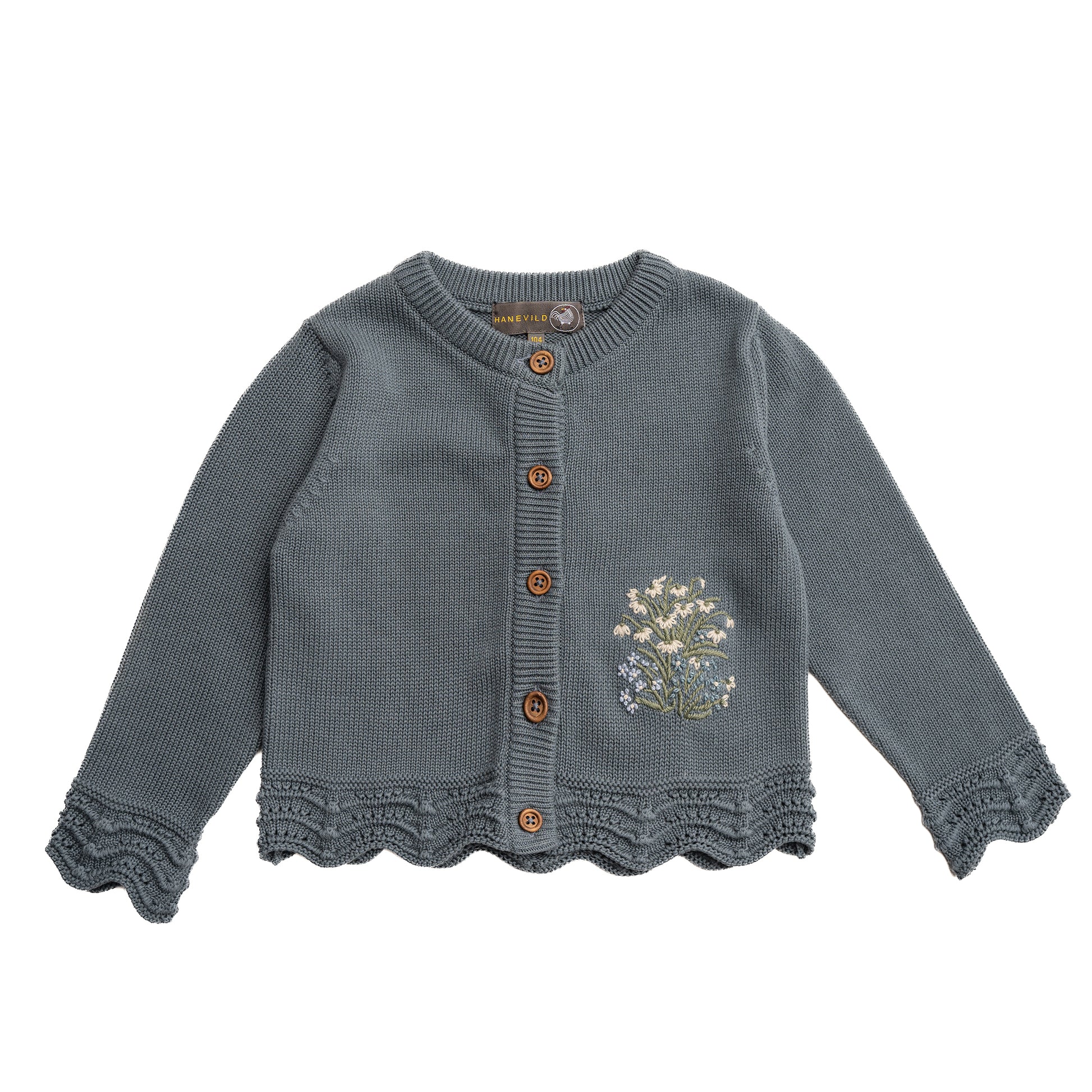 Hanevild Johanna Cardigan - cardigan til pige Blouses Stormy weather