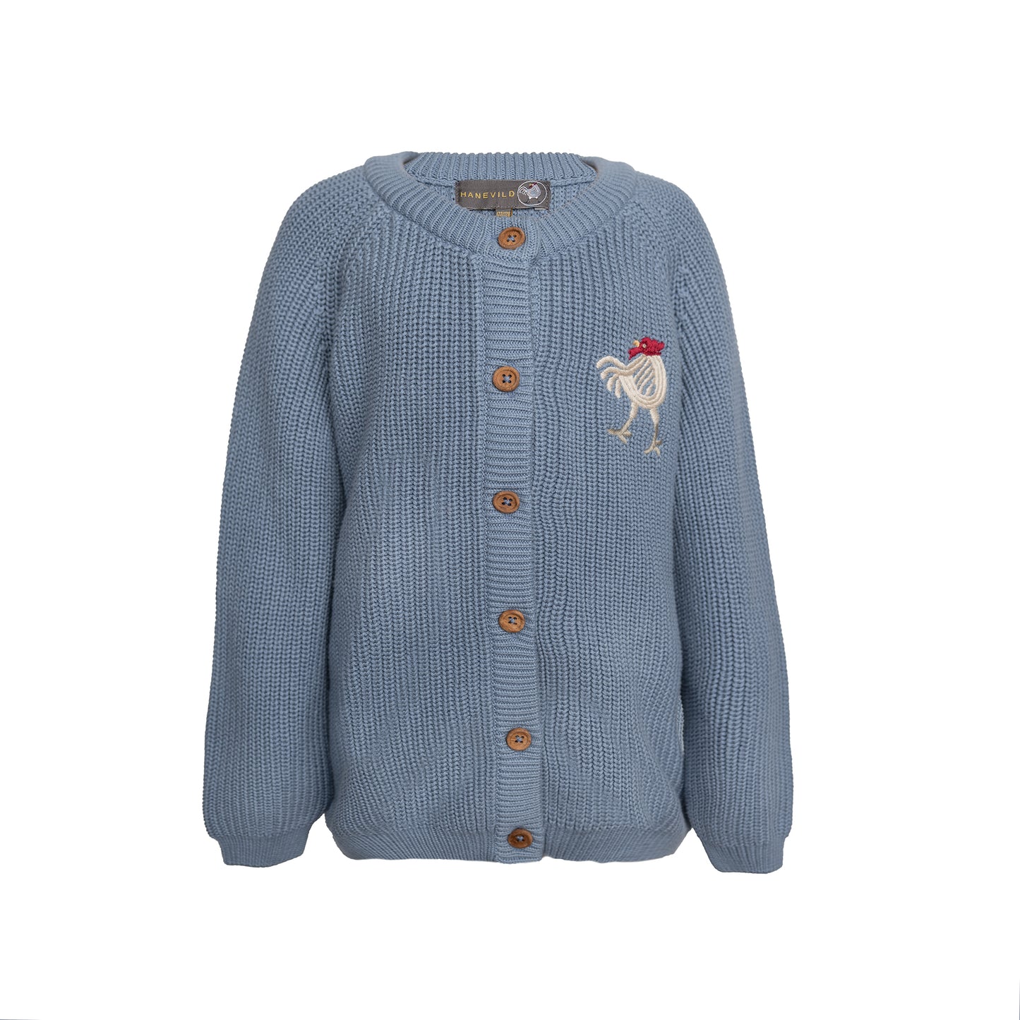 Hanevild Kaj cardigan Blouses blue blizzard
