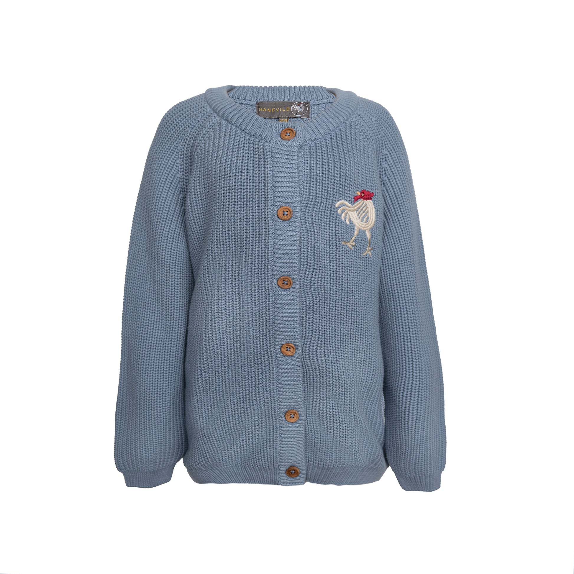 Hanevild Kaj cardigan Blouses blue blizzard