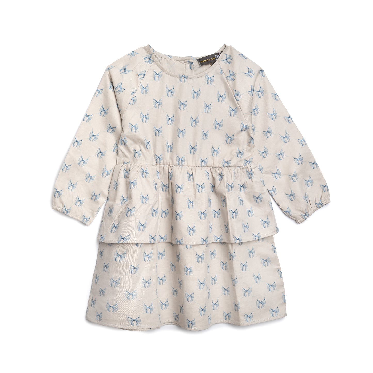 Hanevild Kjole med sløjfer - til piger Dresses Summer sand