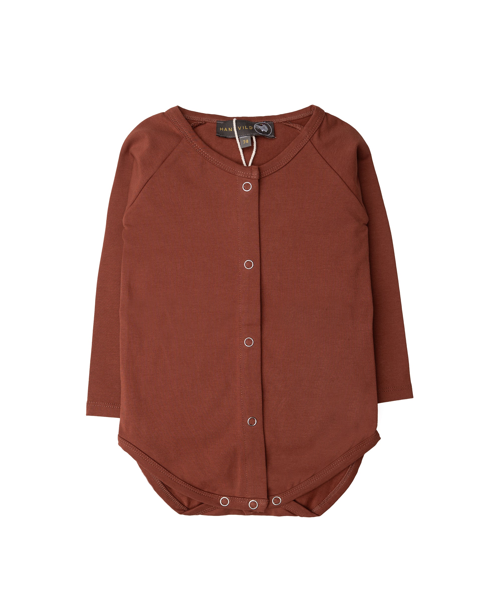 Hanevild Bodystocking, øko bomuld Bodystocking coffee