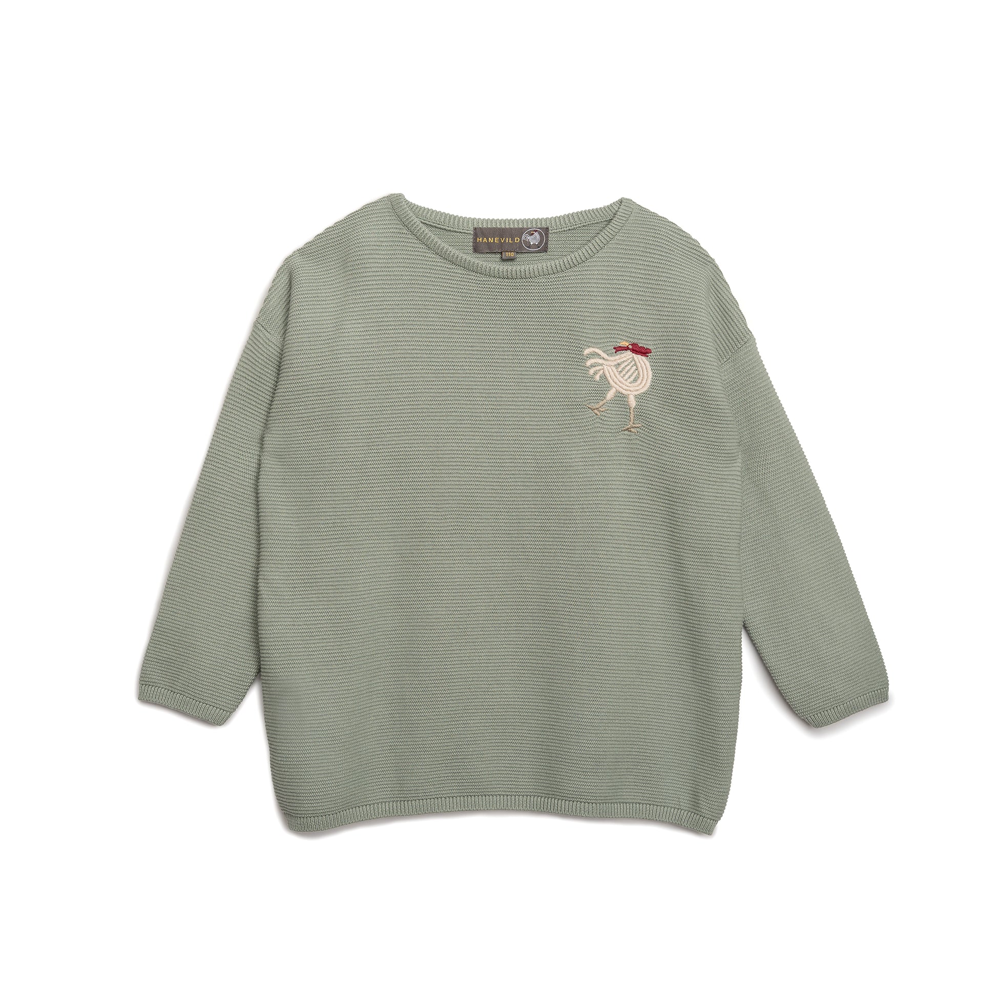 Hanevild Lauge sweater Blouses sage