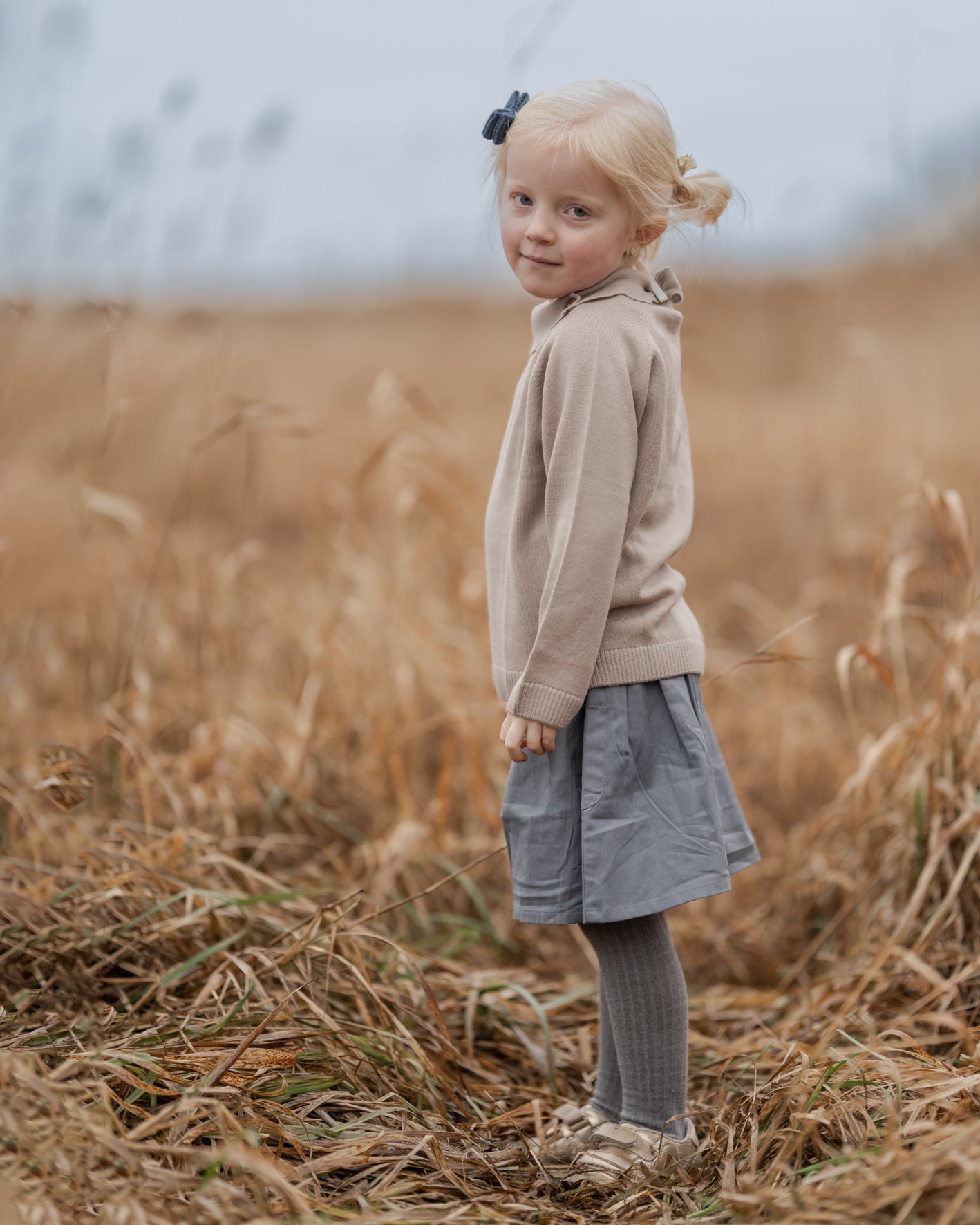 Hanevild Lea bluse, merinould Blouses