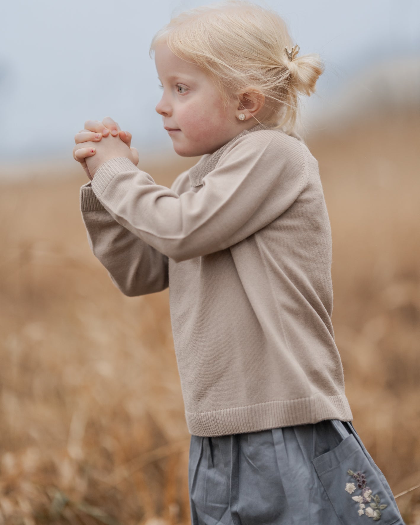 Hanevild Lea bluse, merinould Blouses