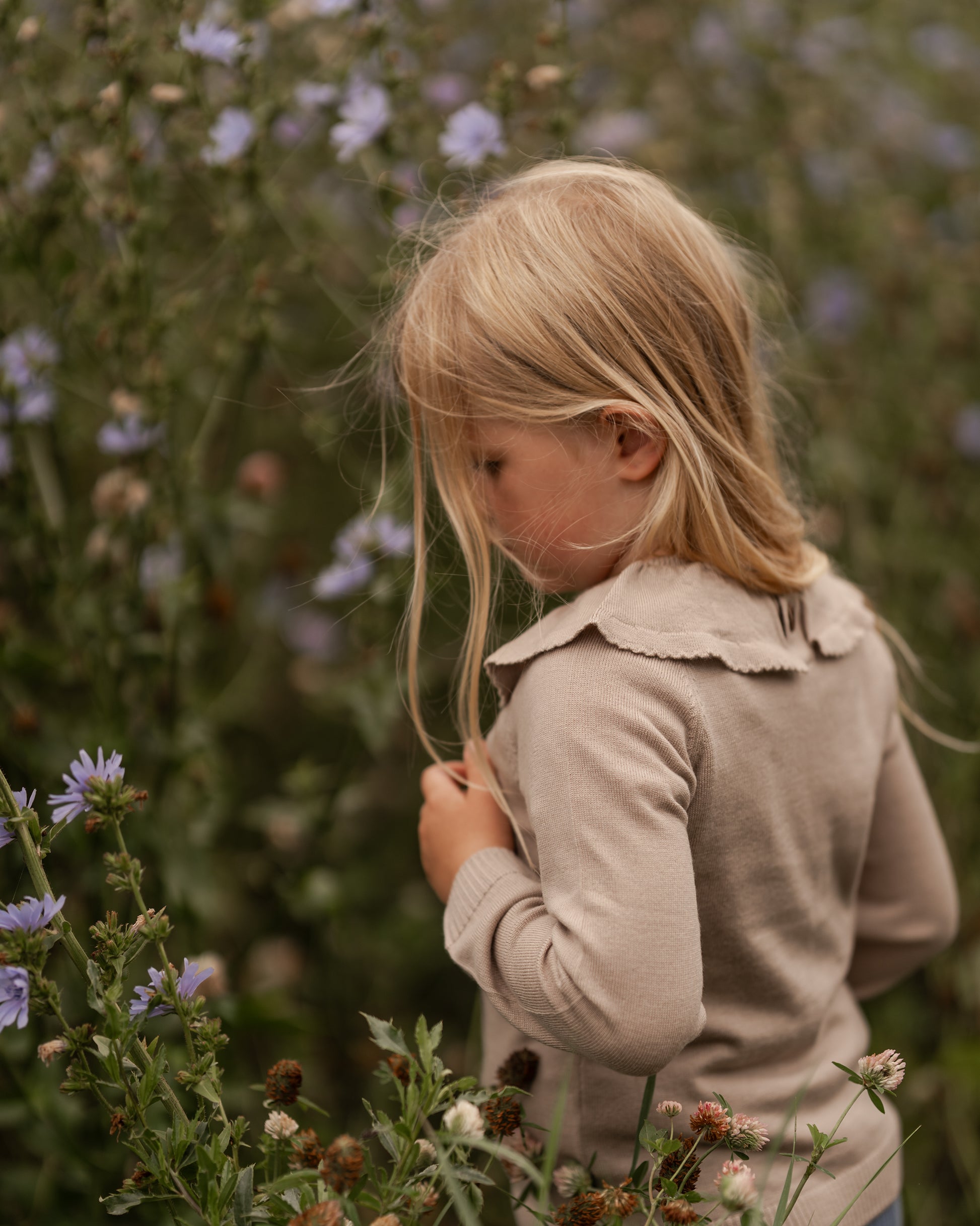 Hanevild Lea bluse, merinould Blouses