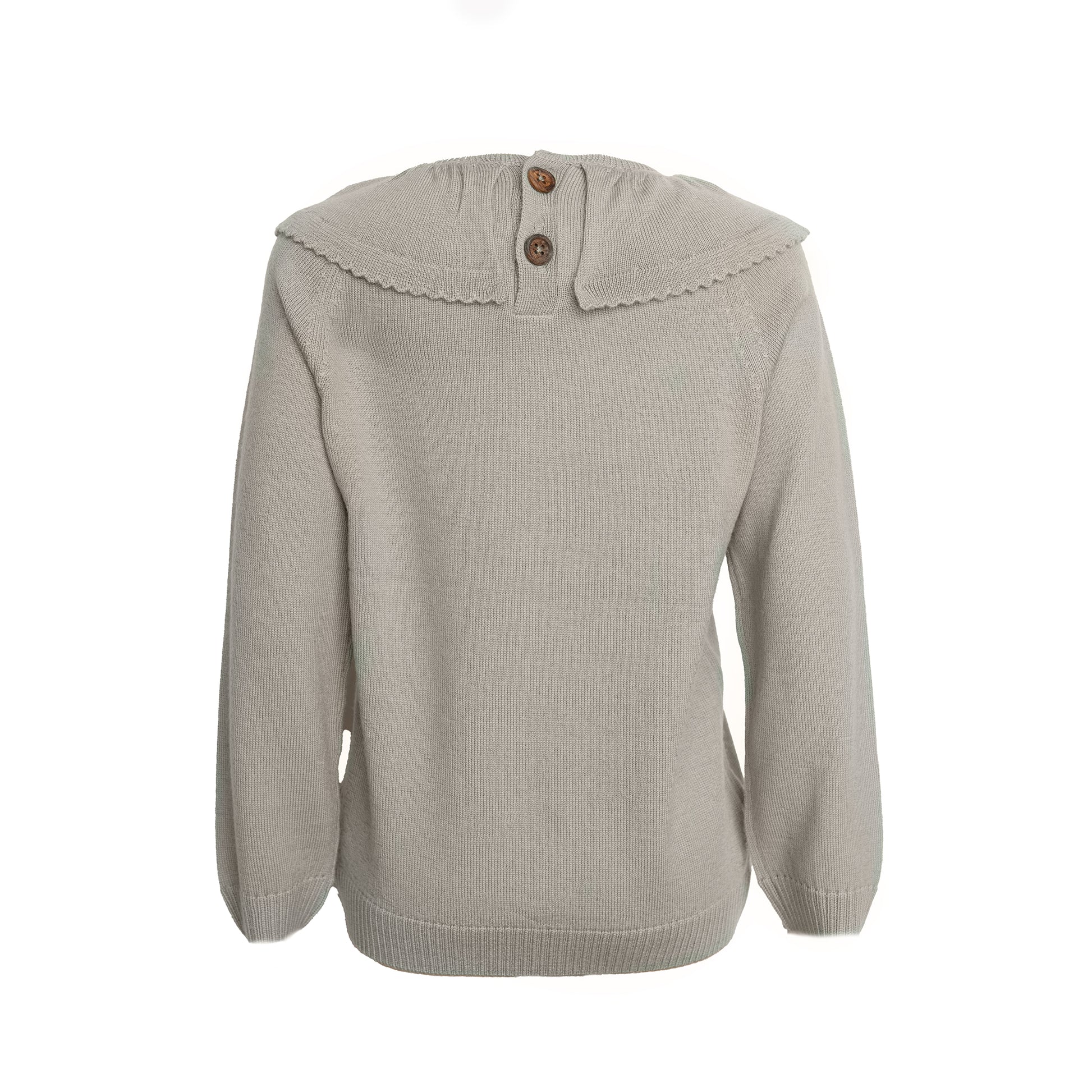 Hanevild Lea bluse, merinould Blouses cream oatmeal