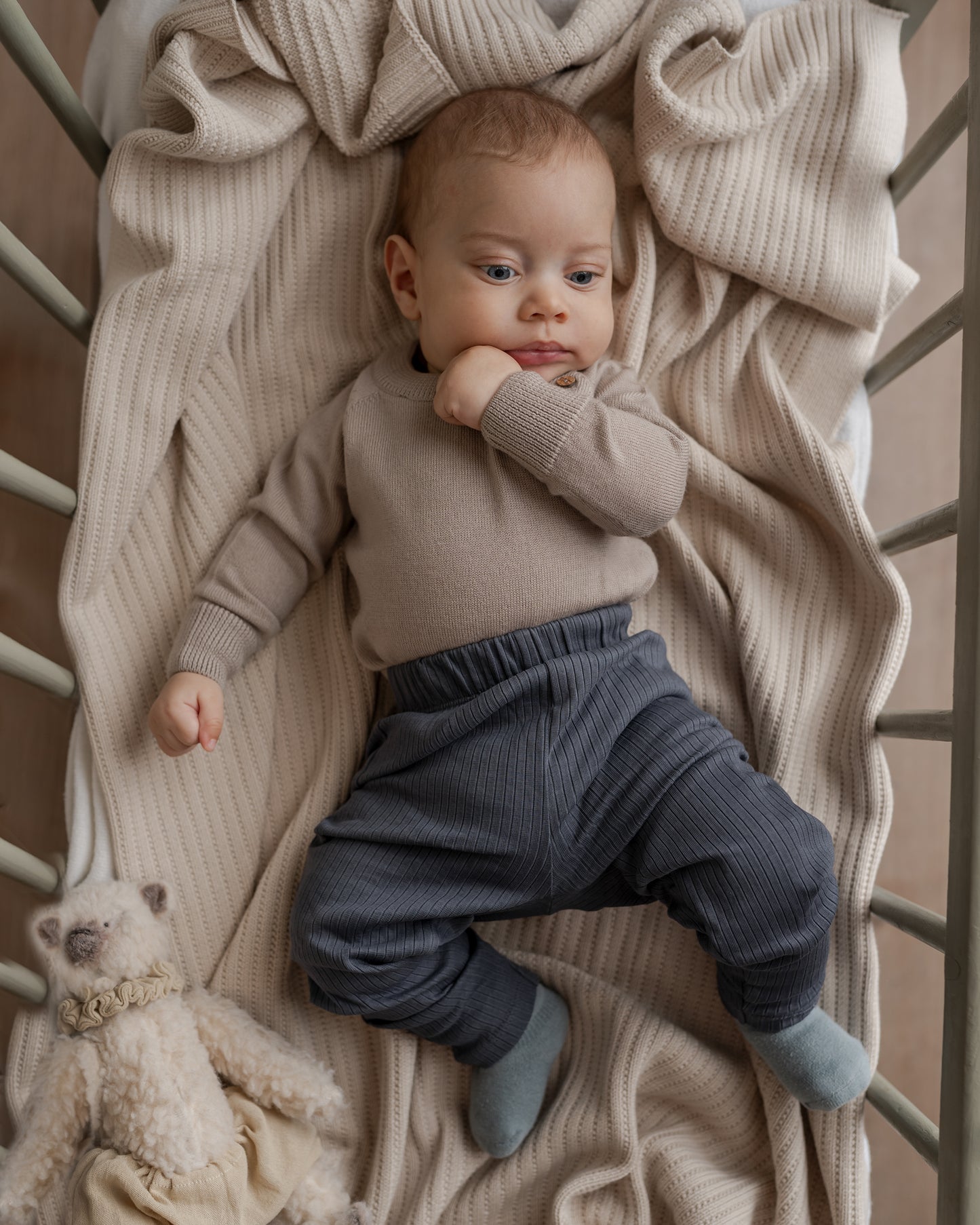 Hanevild Leo leggings Pants ombre blue