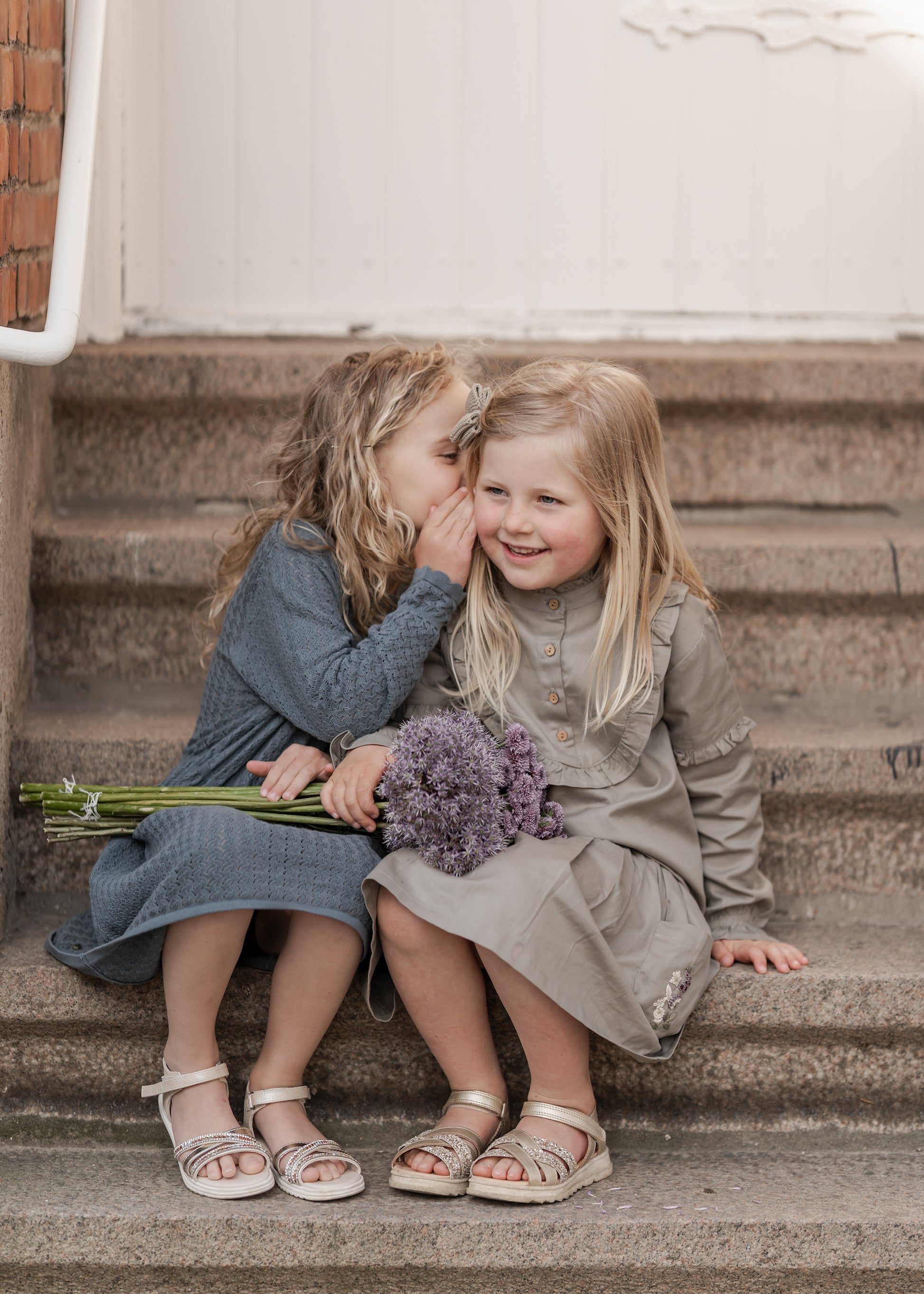 Hanevild Lise nederdel - nederdel til piger Skirts Grey, warm