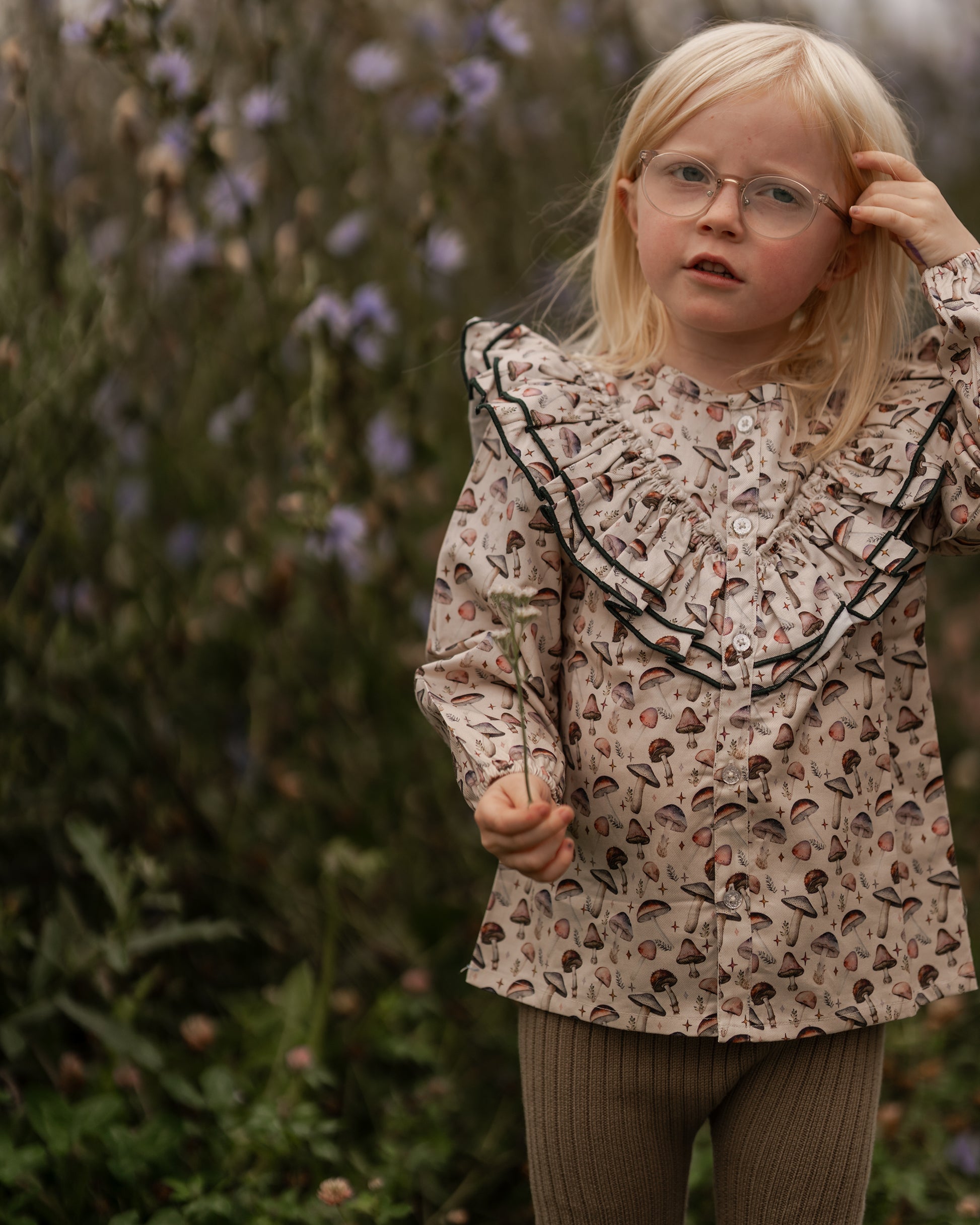 Hanevild Lynge leggings Pants coriander