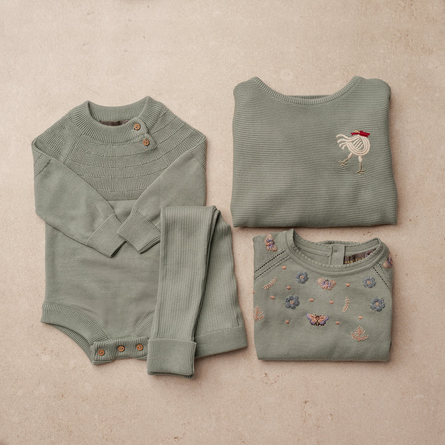 Hanevild Lynge leggings Pants sage