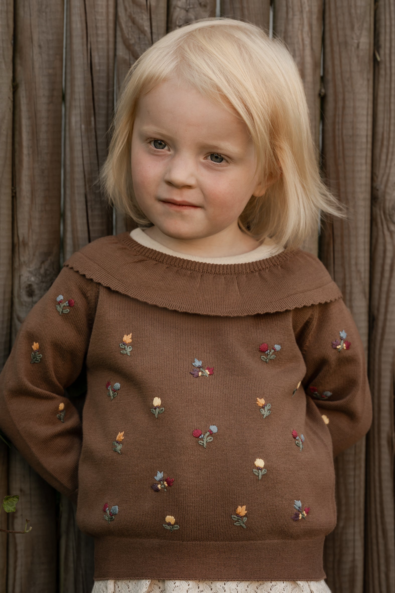 Hanevild Marie bluse Blouses Brown