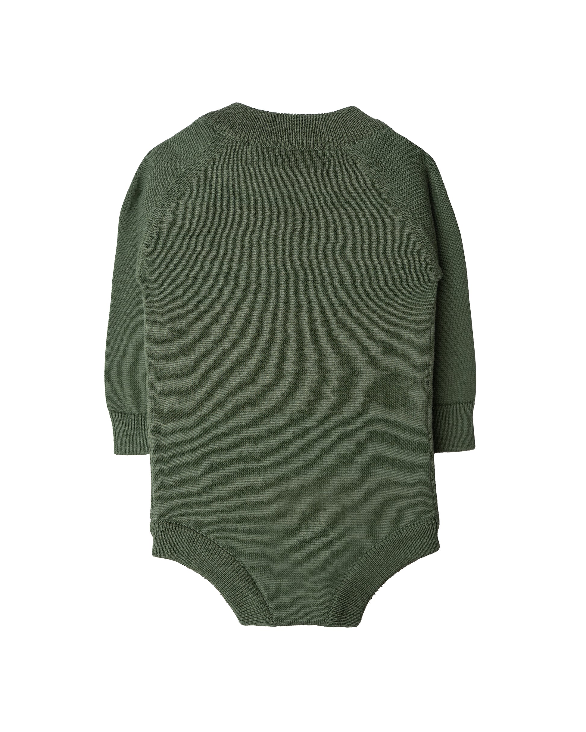 Hanevild Martin body, økologisk bomuld Bodystocking Bronze green