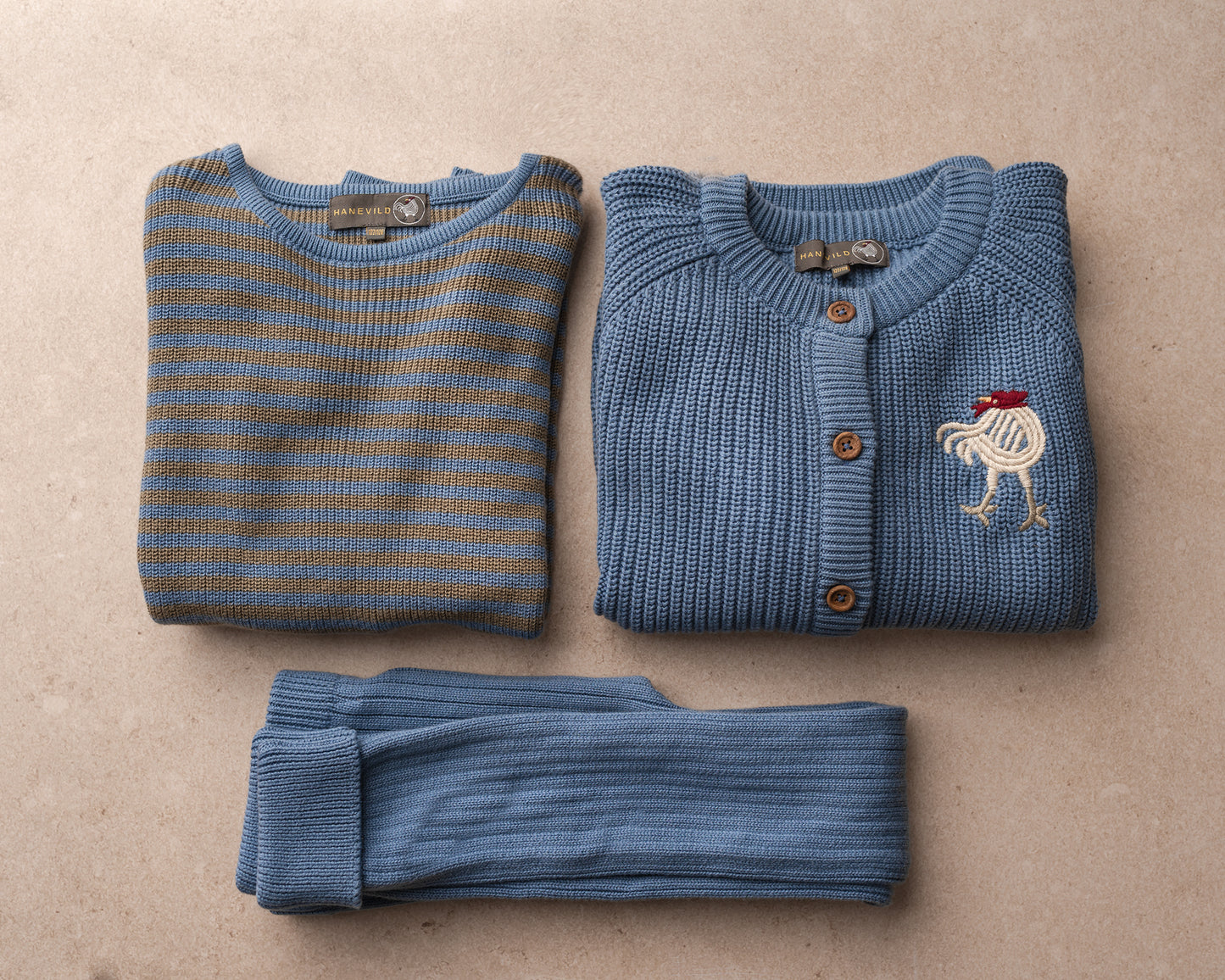 Hanevild Michael bluse Blouses blue blizzard