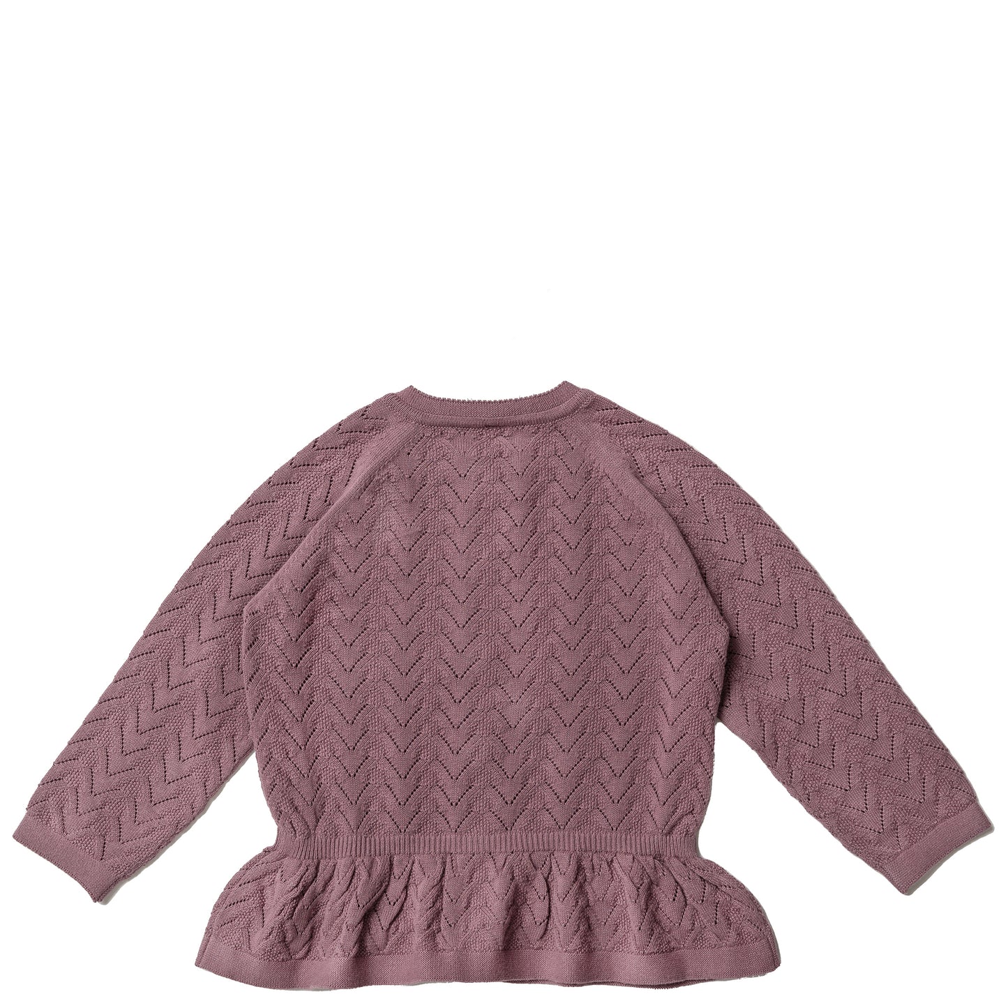 Hanevild Olivia cardigan Blouses Chrushed berry