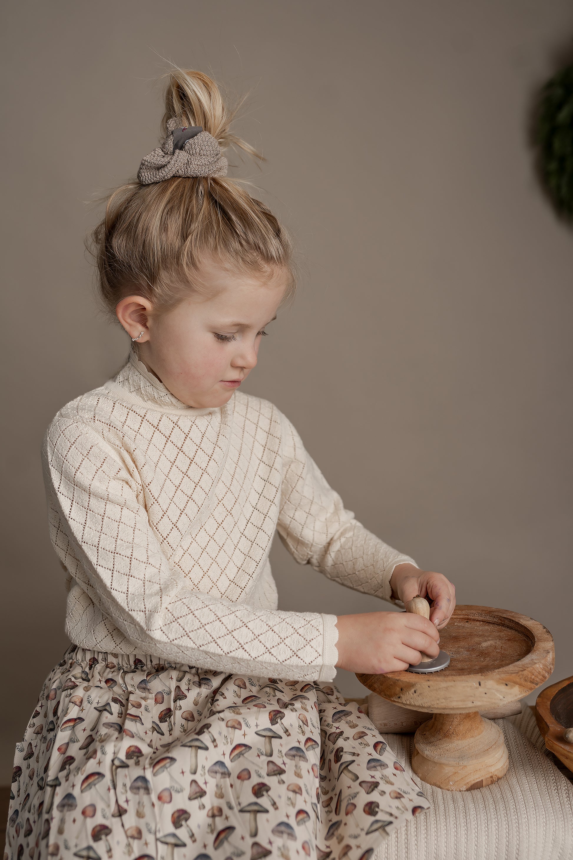 Hanevild Oliwia bluse Blouses Ivory