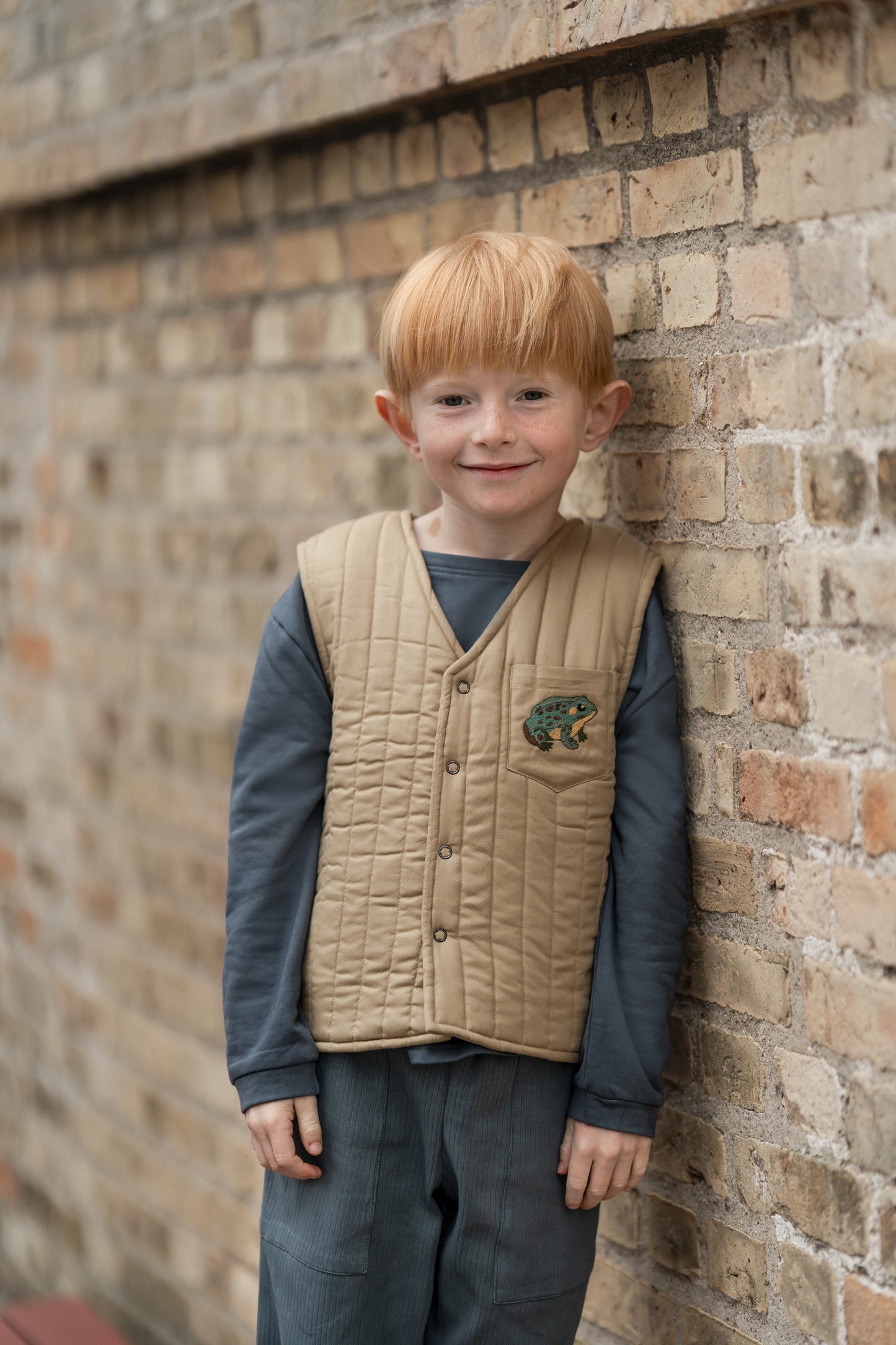 Hanevild Per vest Blouses Cream