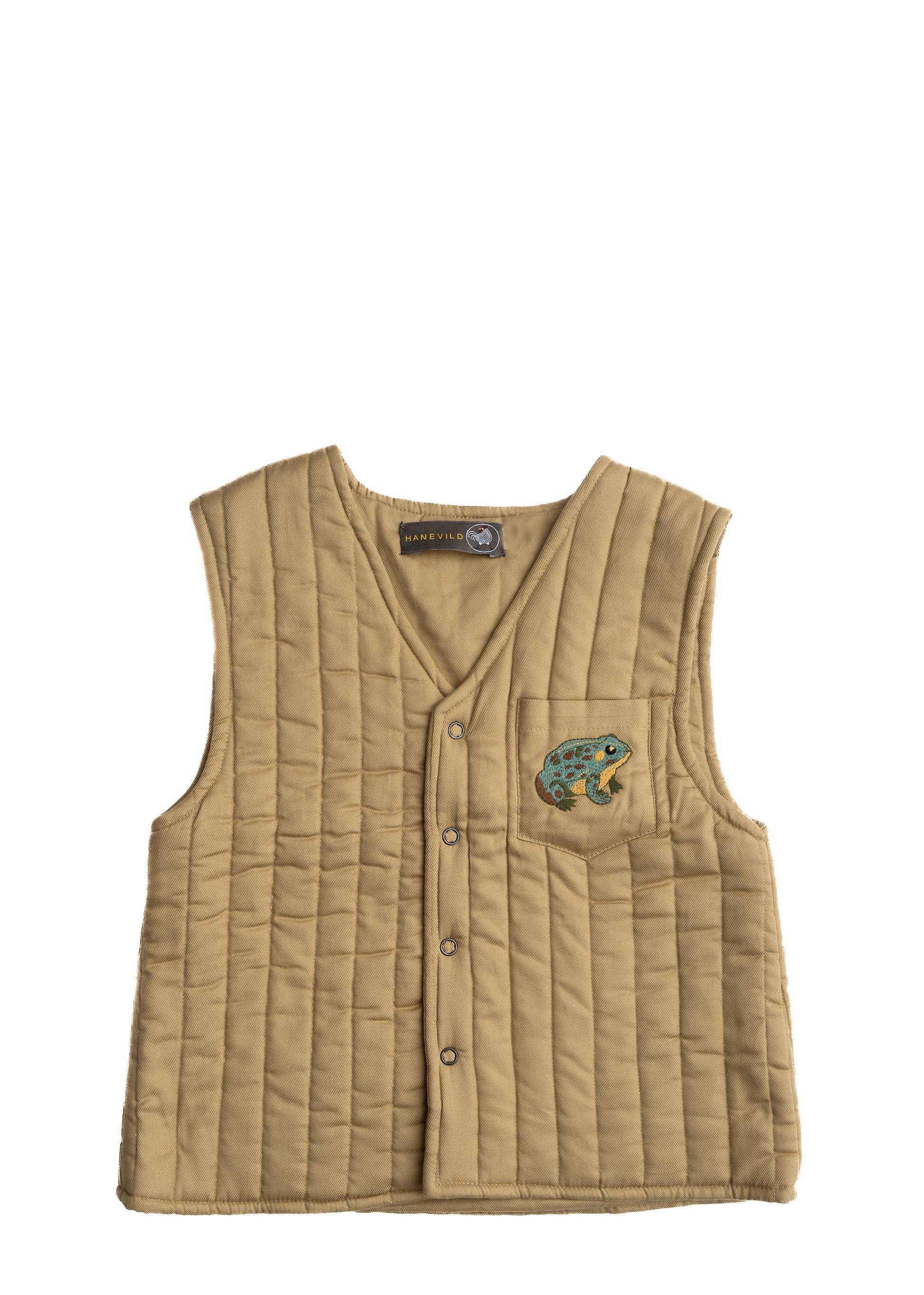 Hanevild Per vest Blouses Cream