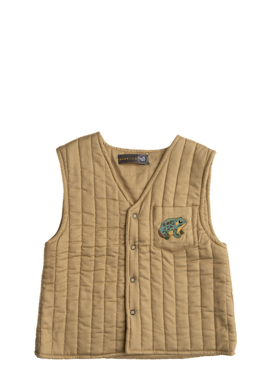 Hanevild Per vest Blouses Cream