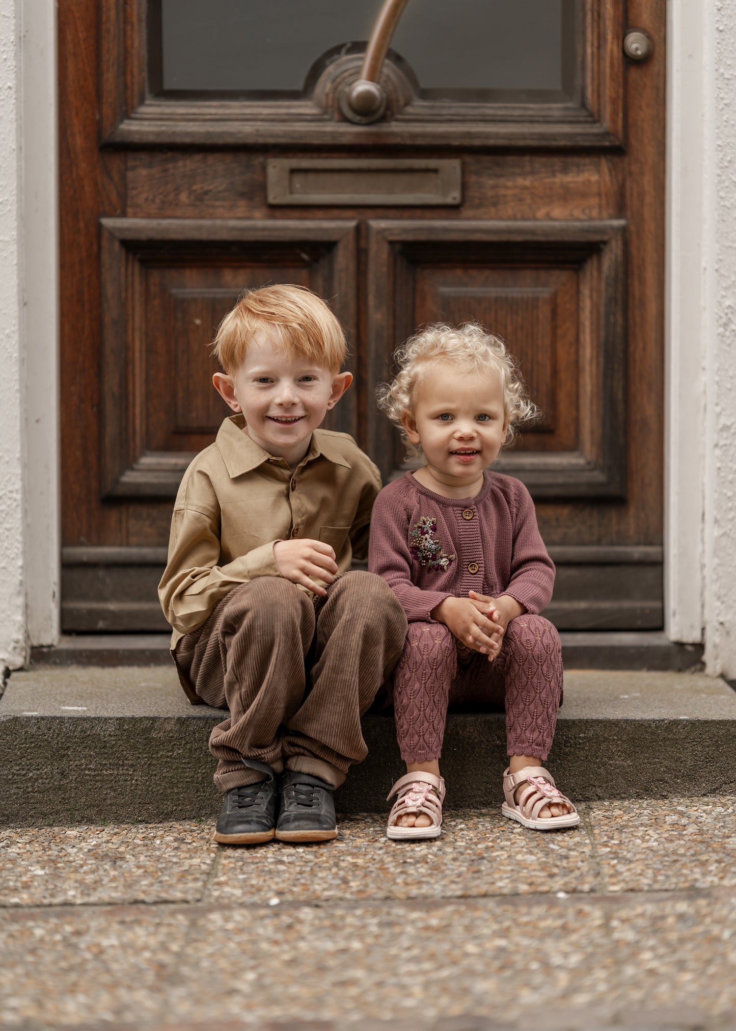 Hanevild Rosa bukser - leggings til børn Pants Rose taupe