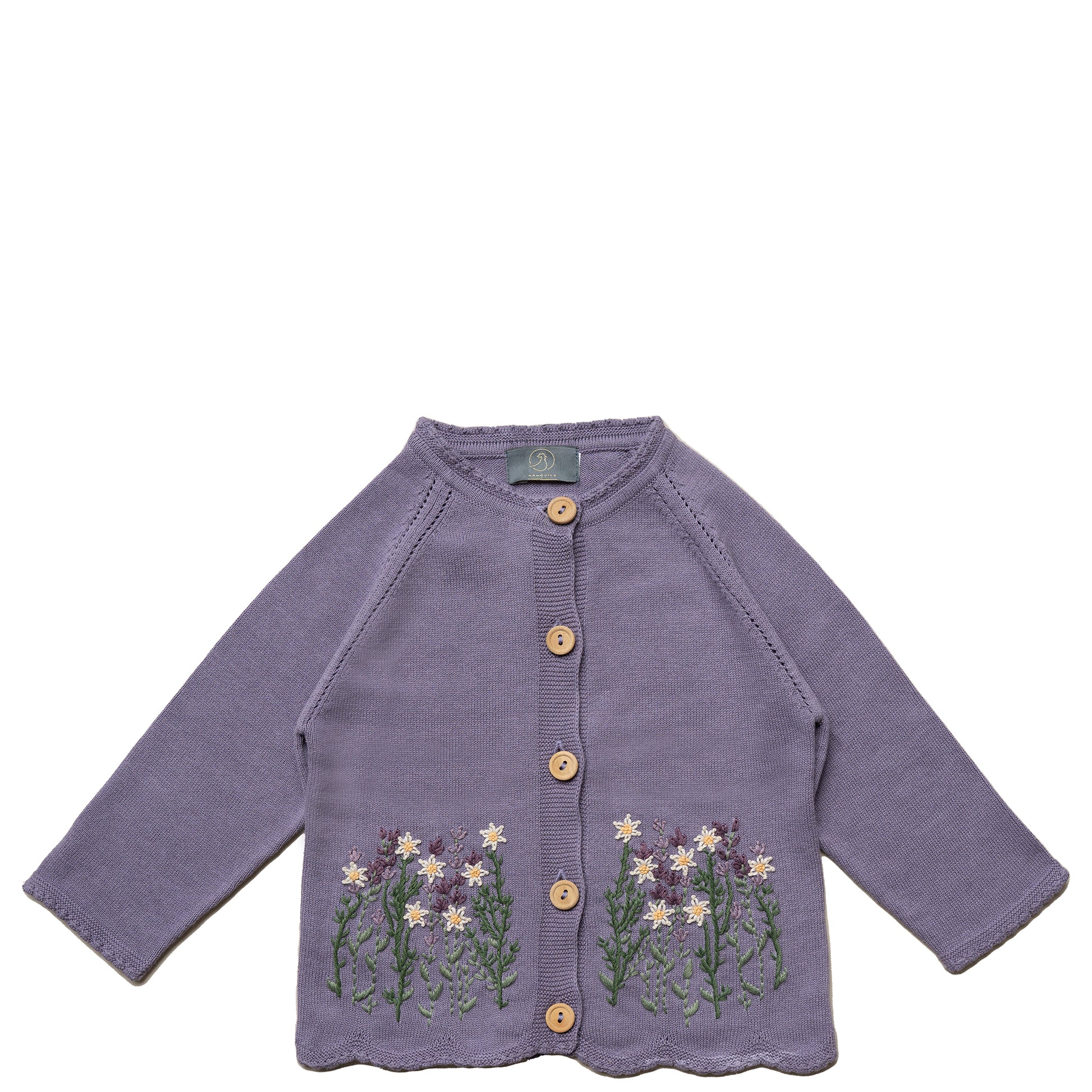 Hanevild Saga cardigan Blouses Dusty purple