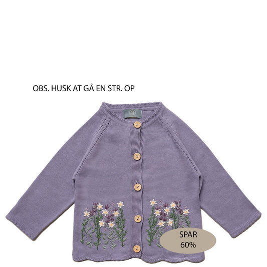 Hanevild Saga cardigan 60% Blouses Dusty purple