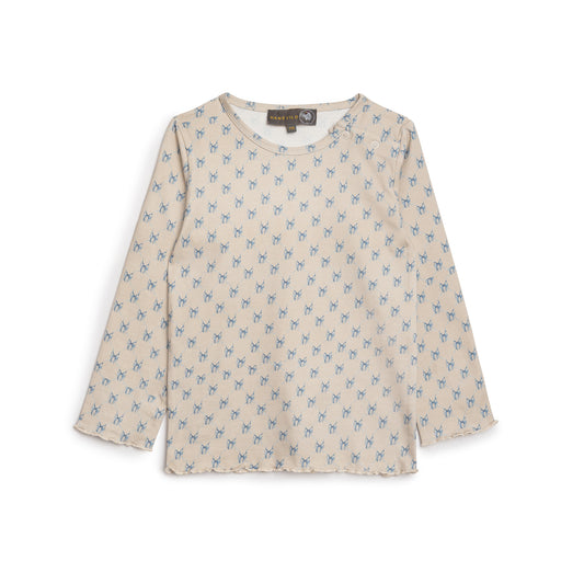 Hanevild Sløjfe bluse - til piger Blouses Summer sand