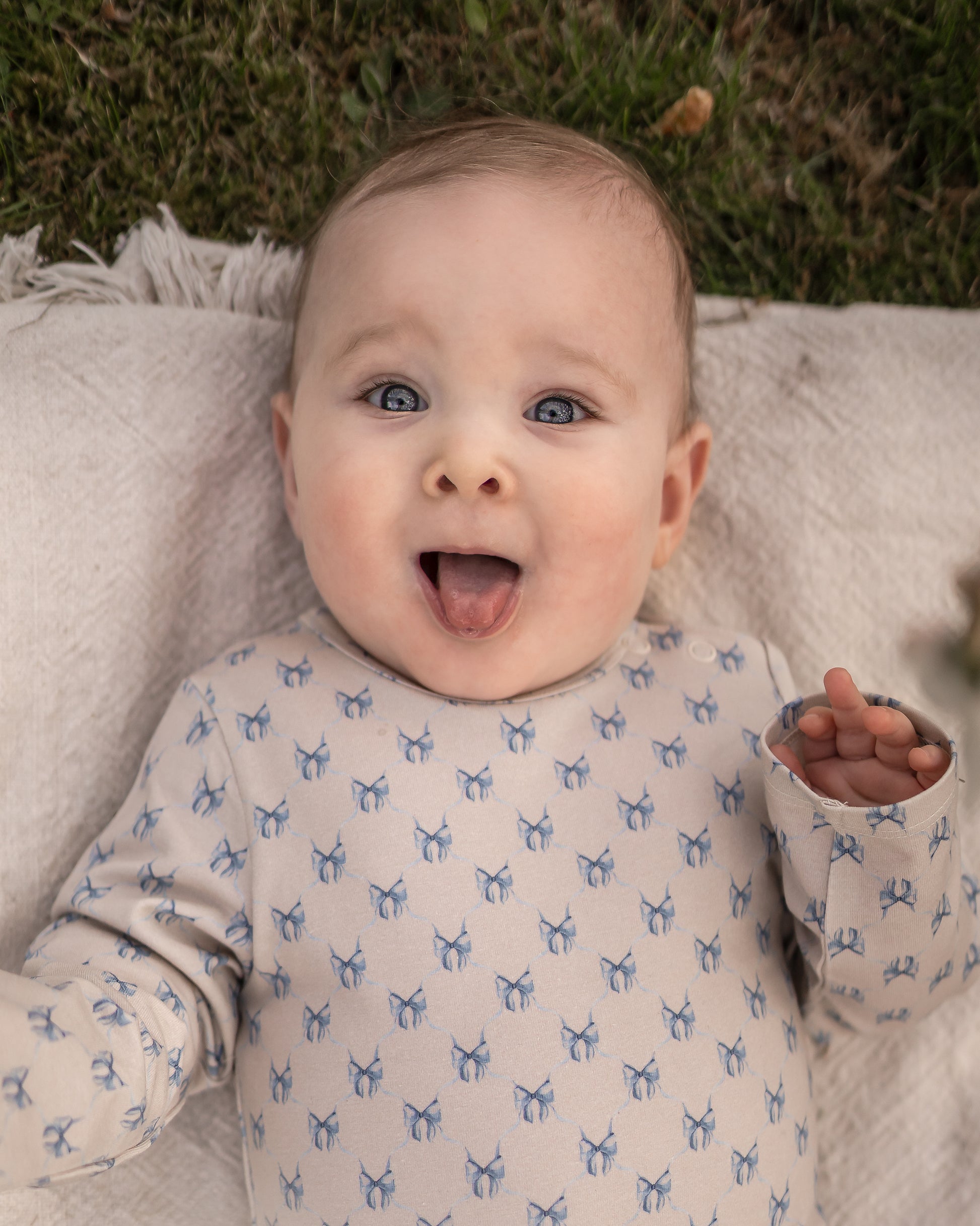 Hanevild Sløjfe bodystocking - til piger Bodystocking Summer sand