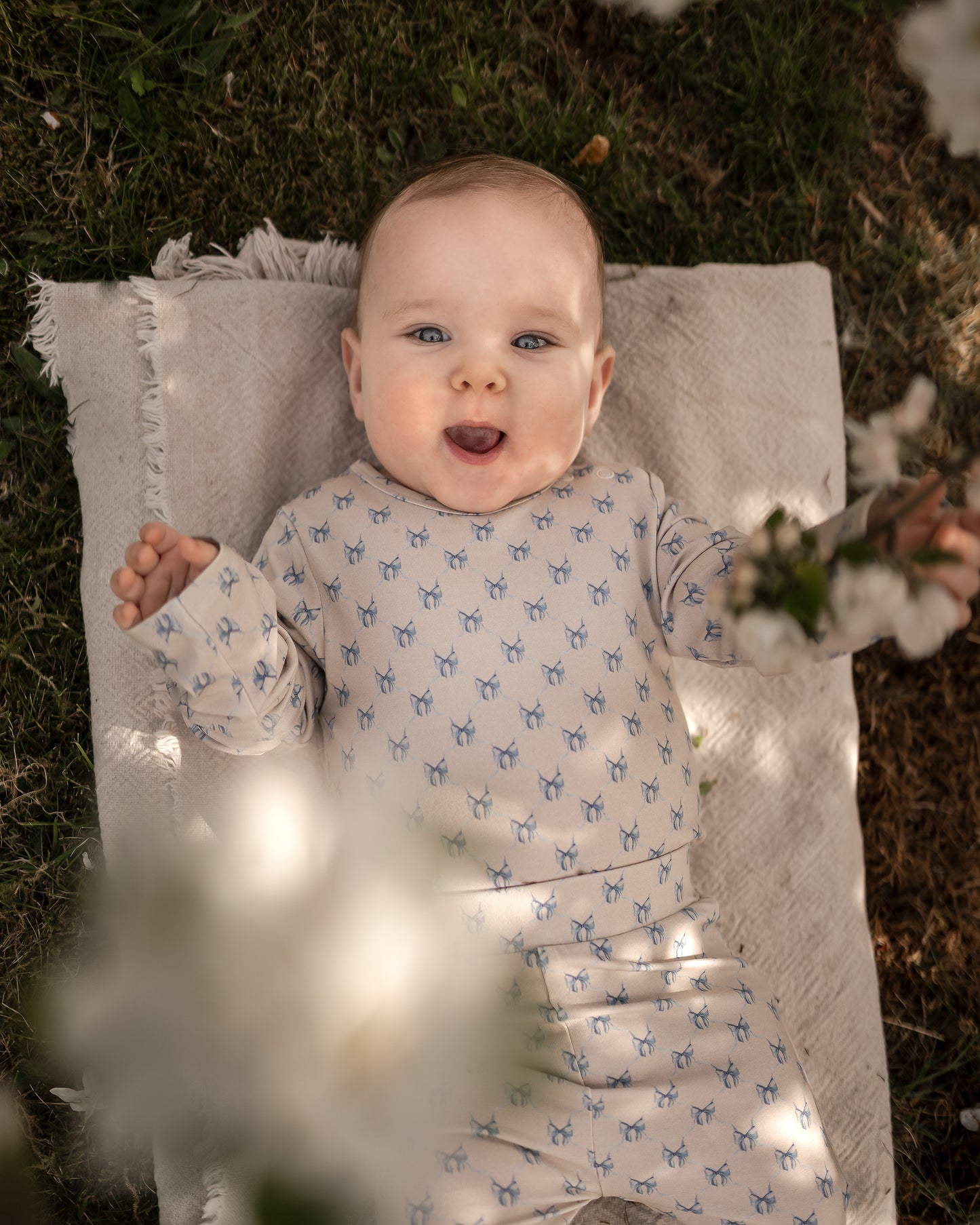 Hanevild Sløjfe bodystocking - til piger Bodystocking Summer sand