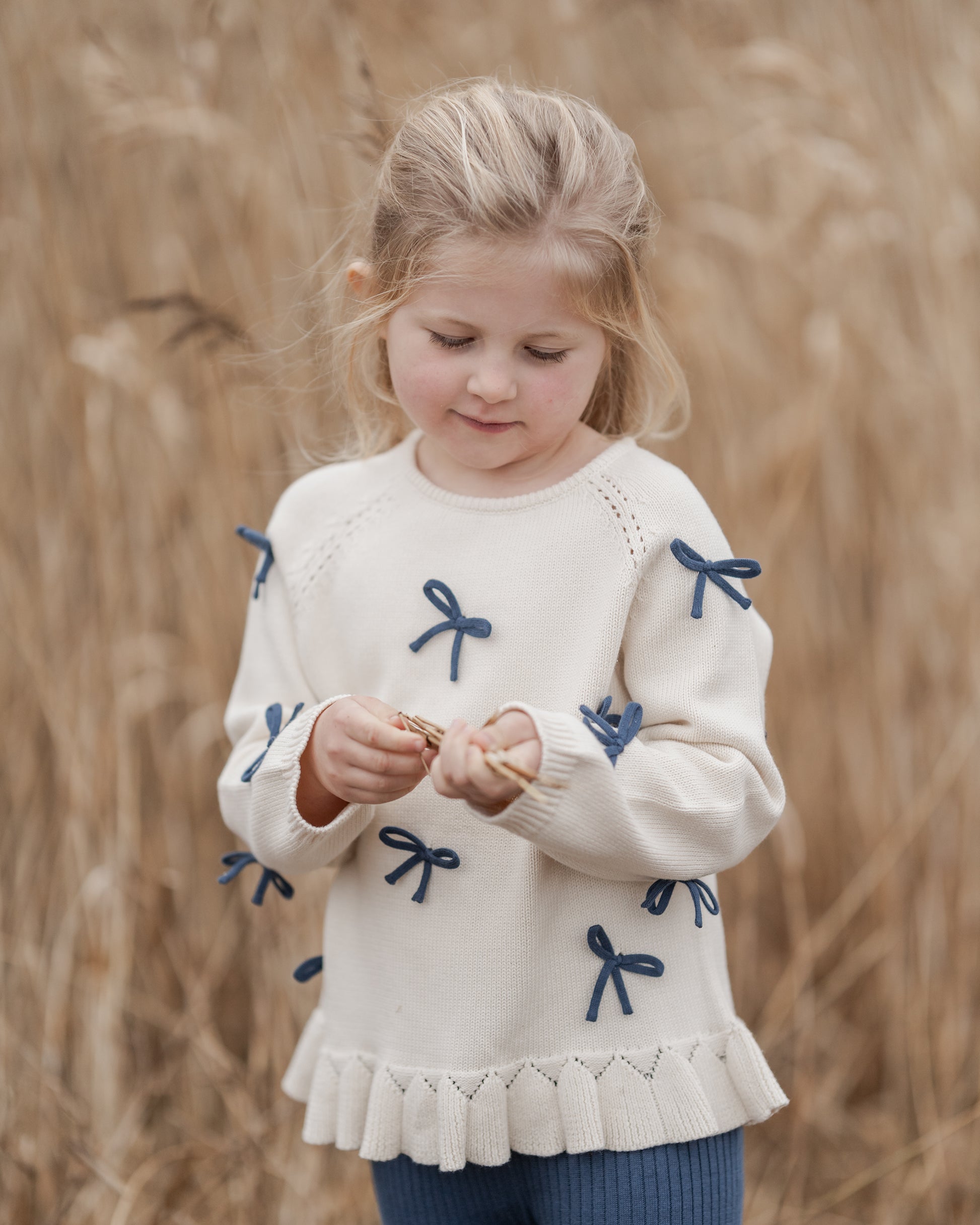 Hanevild Sløjfe sweater Blouses