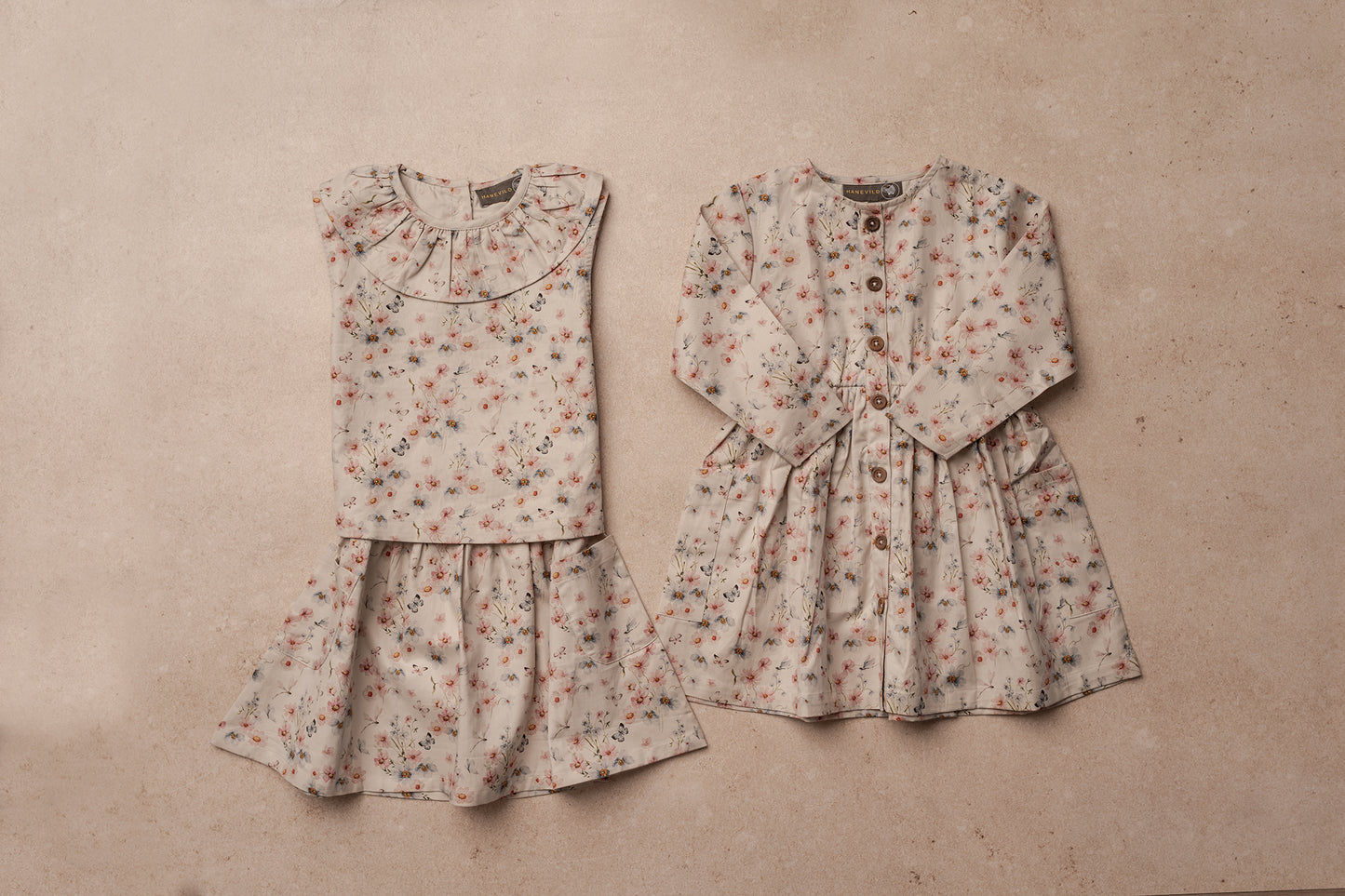 Hanevild Sommer kjoler til piger Dresses Summer sand