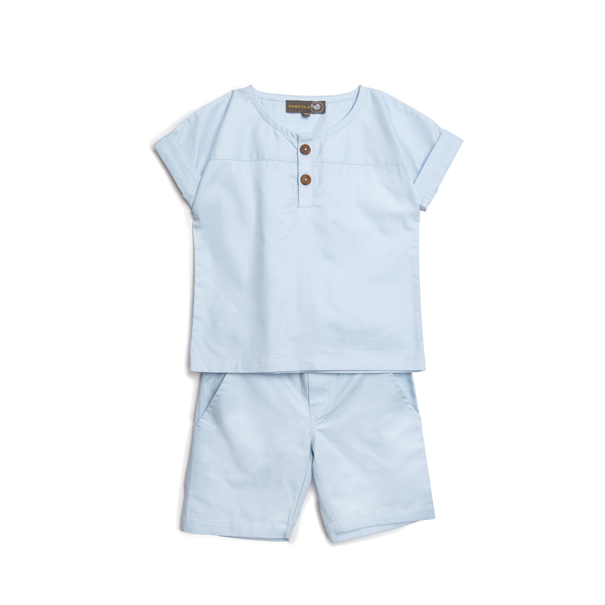 Hanevild Sommer skjorte, kortærmet Blouses Kentucky blue