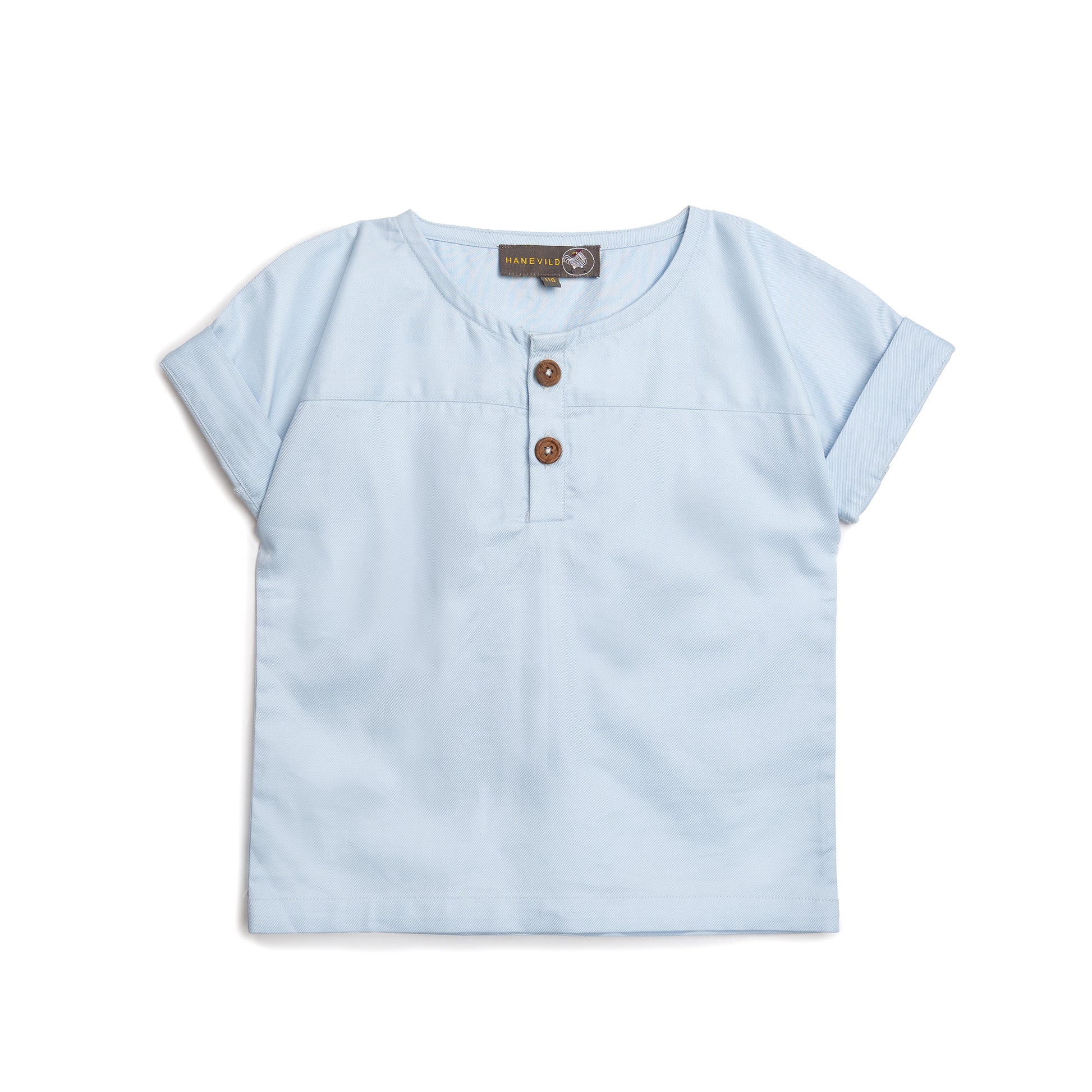 Hanevild Sommer skjorte, kortærmet Blouses Kentucky blue