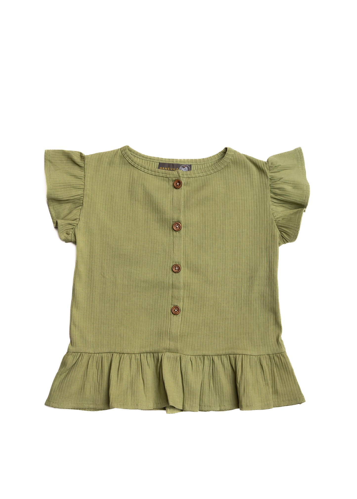 Hanevild Sommer top T-shirts sage 1