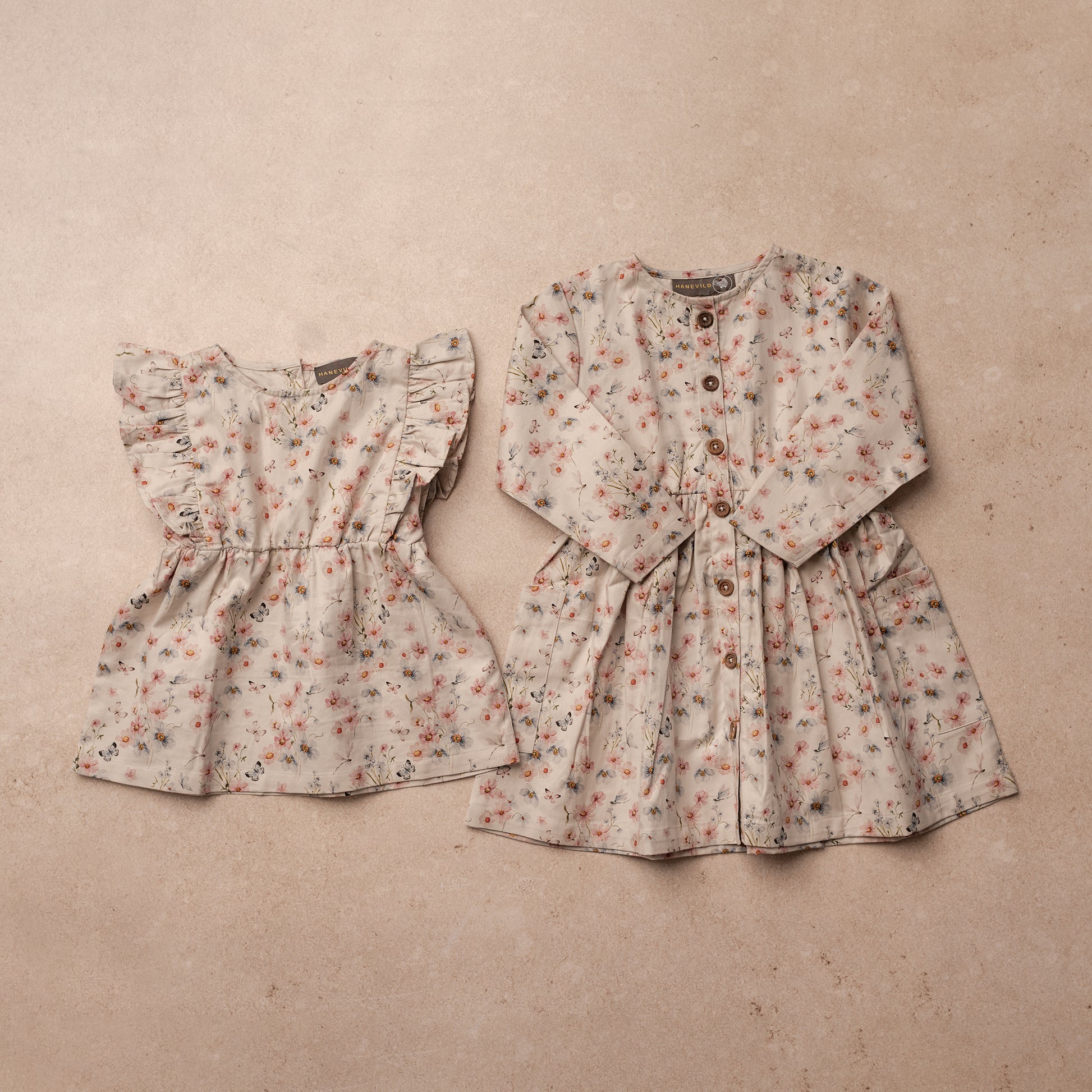 Hanevild Sommerkjole, baby Dresses Summer sand
