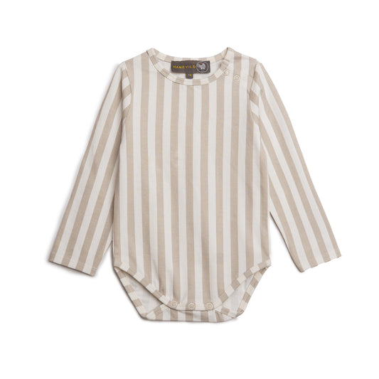 Hanevild Stribet bodystocking - baby Bodystocking Summer sand