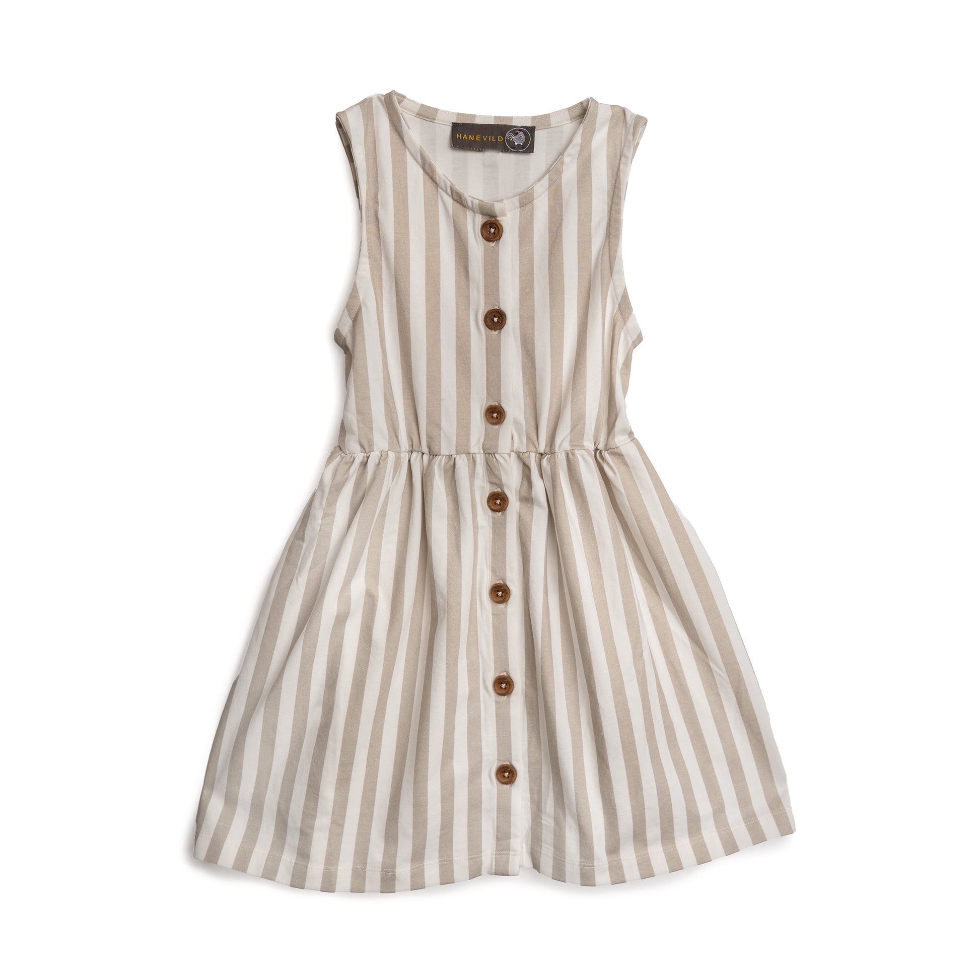 Hanevild Stribet kjole Dresses Summer sand