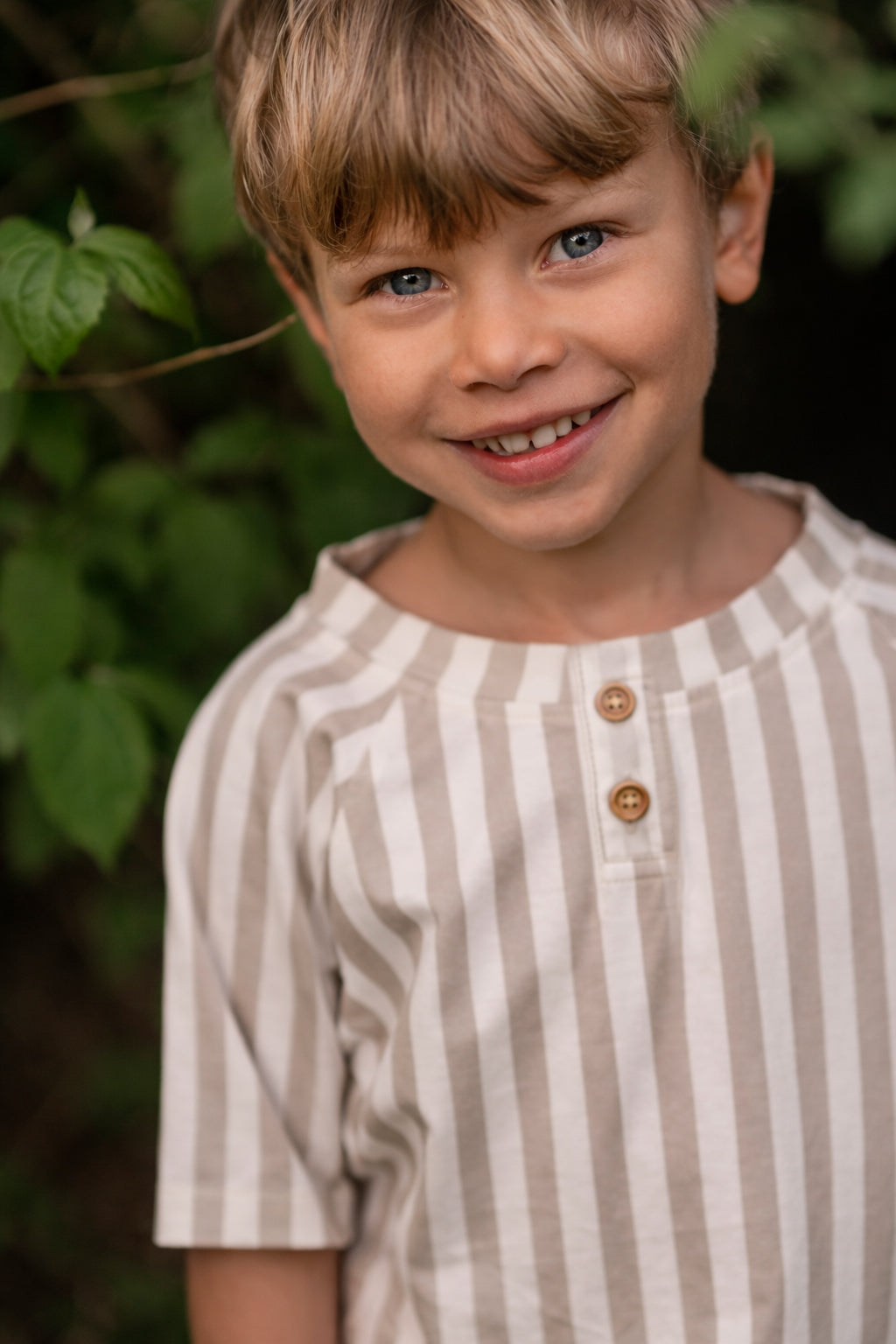 Hanevild Stribet t-shirt T-shirts Summer sand