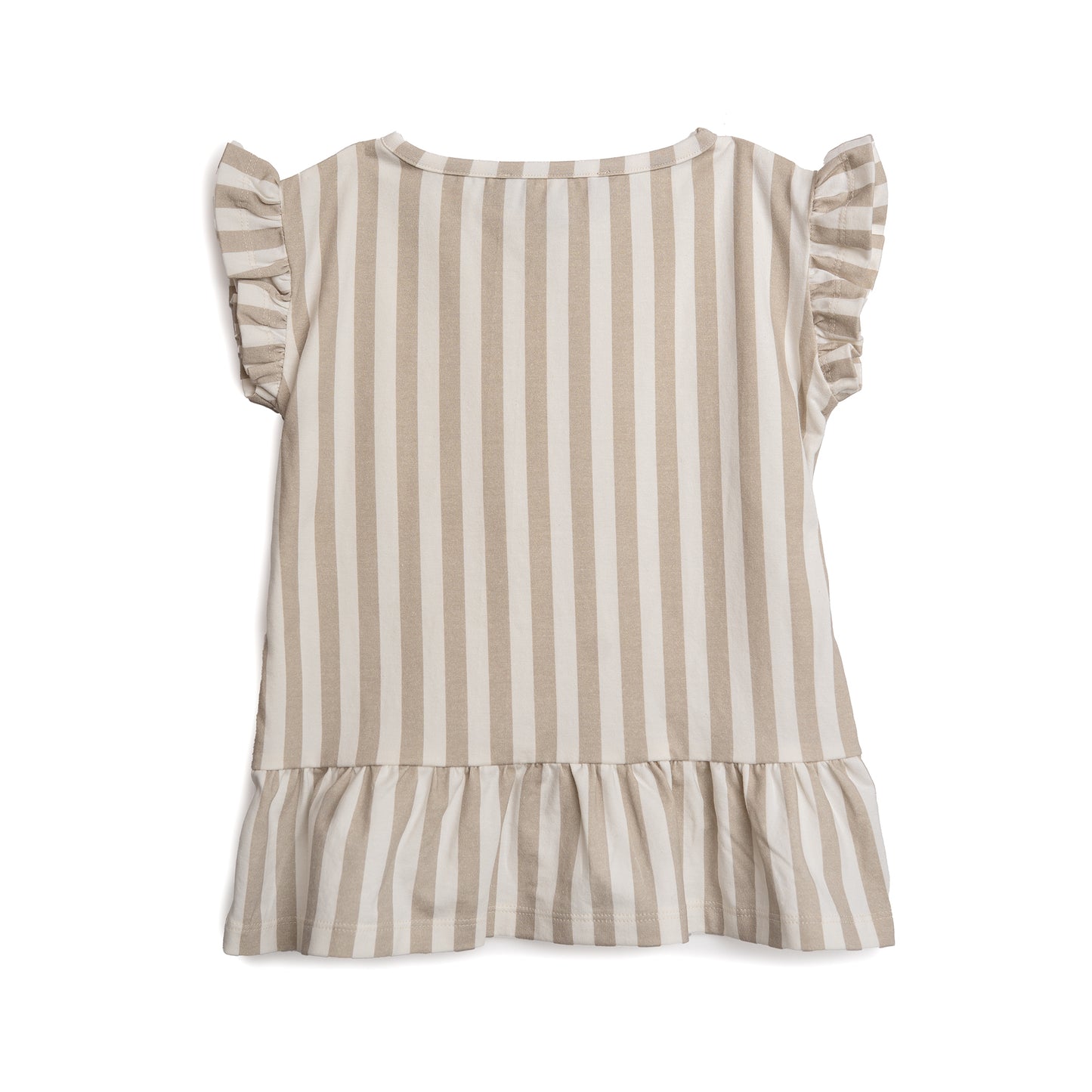 Hanevild Stribet top T-shirts Summer sand