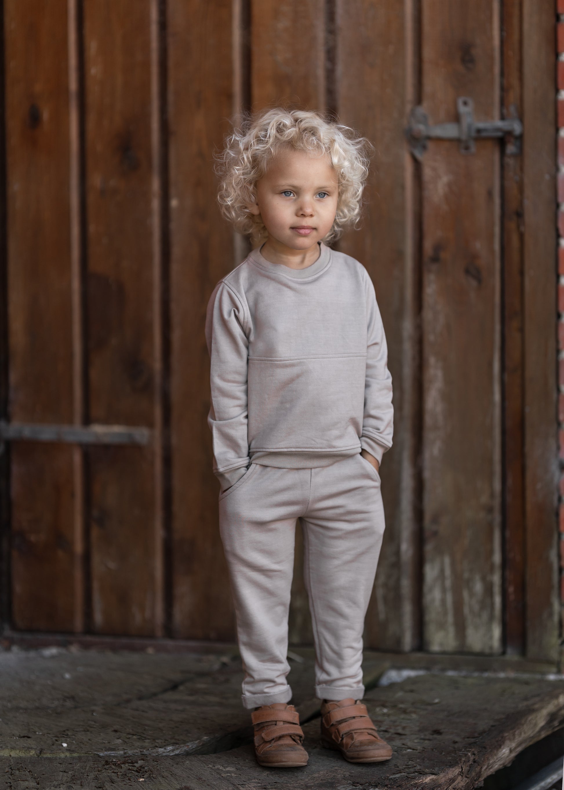 Hanevild Sweatpants - Malthe Pants island fossil